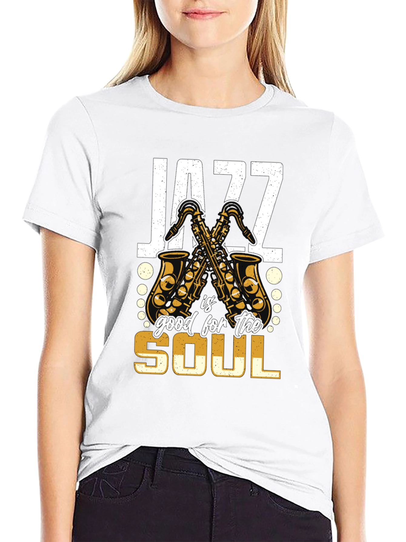 Black Jazz is Good for the Soul T-Shirt view 9