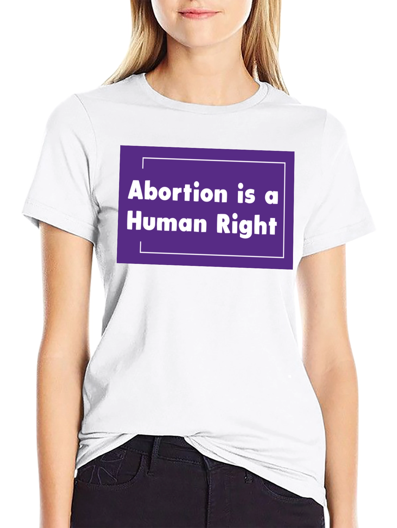 Black Abortion is a Human Right Graphic Tee view 9