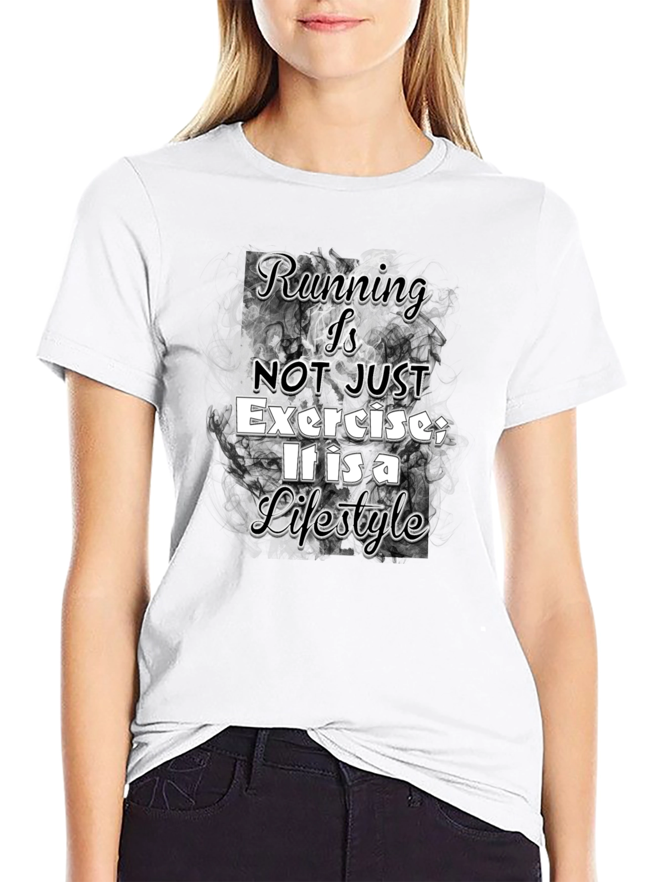 Running is a Lifestyle Graphic Tee - 9