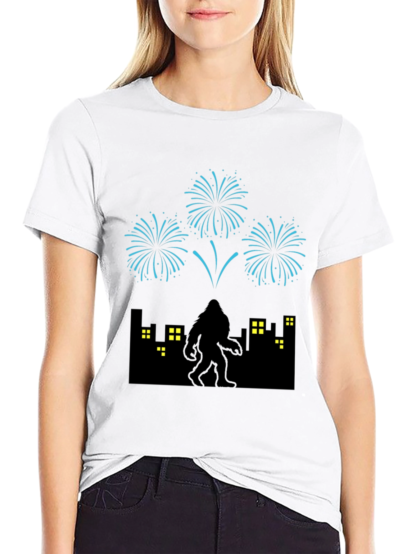 Sasquatch City Fireworks Men's T-Shirt - 9