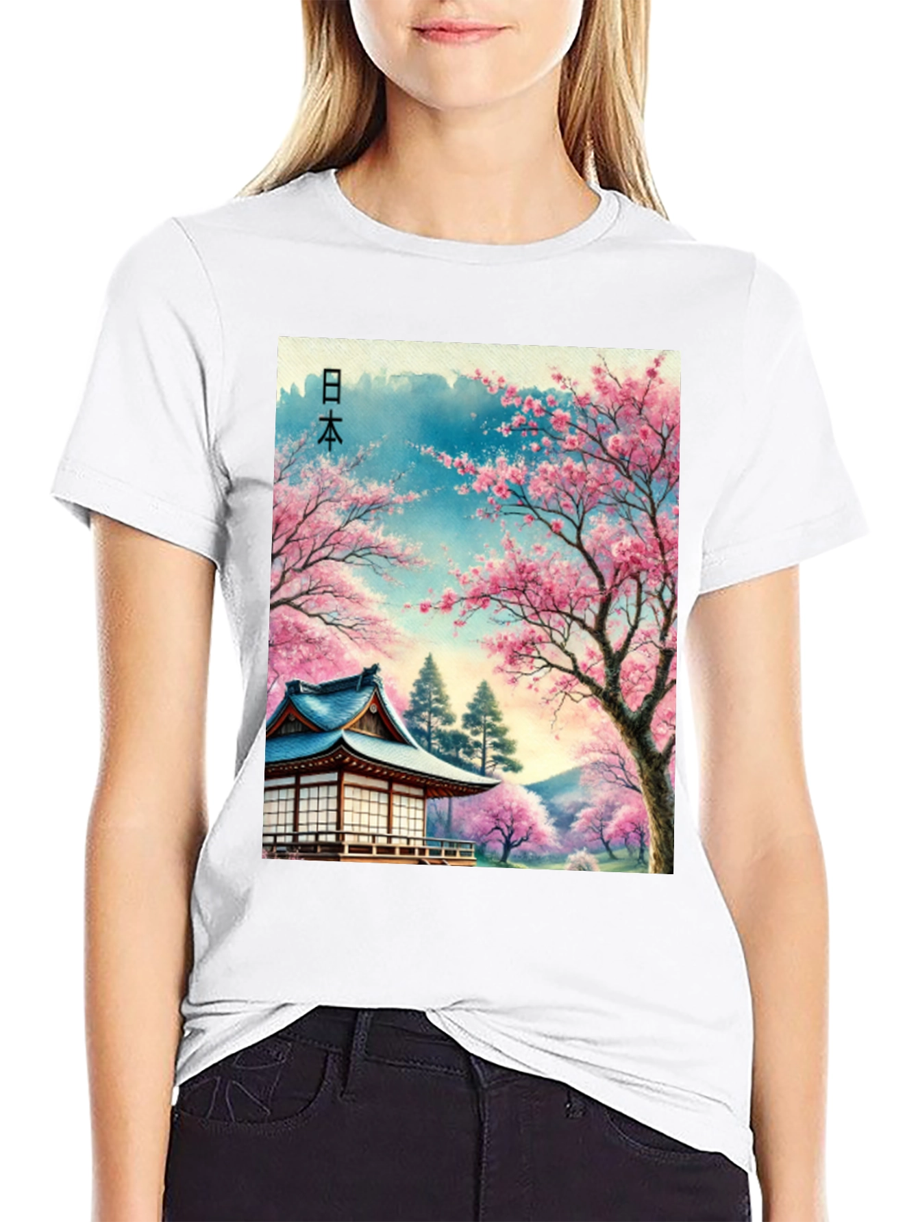 Cherry Blossom Japan T-Shirt - 9