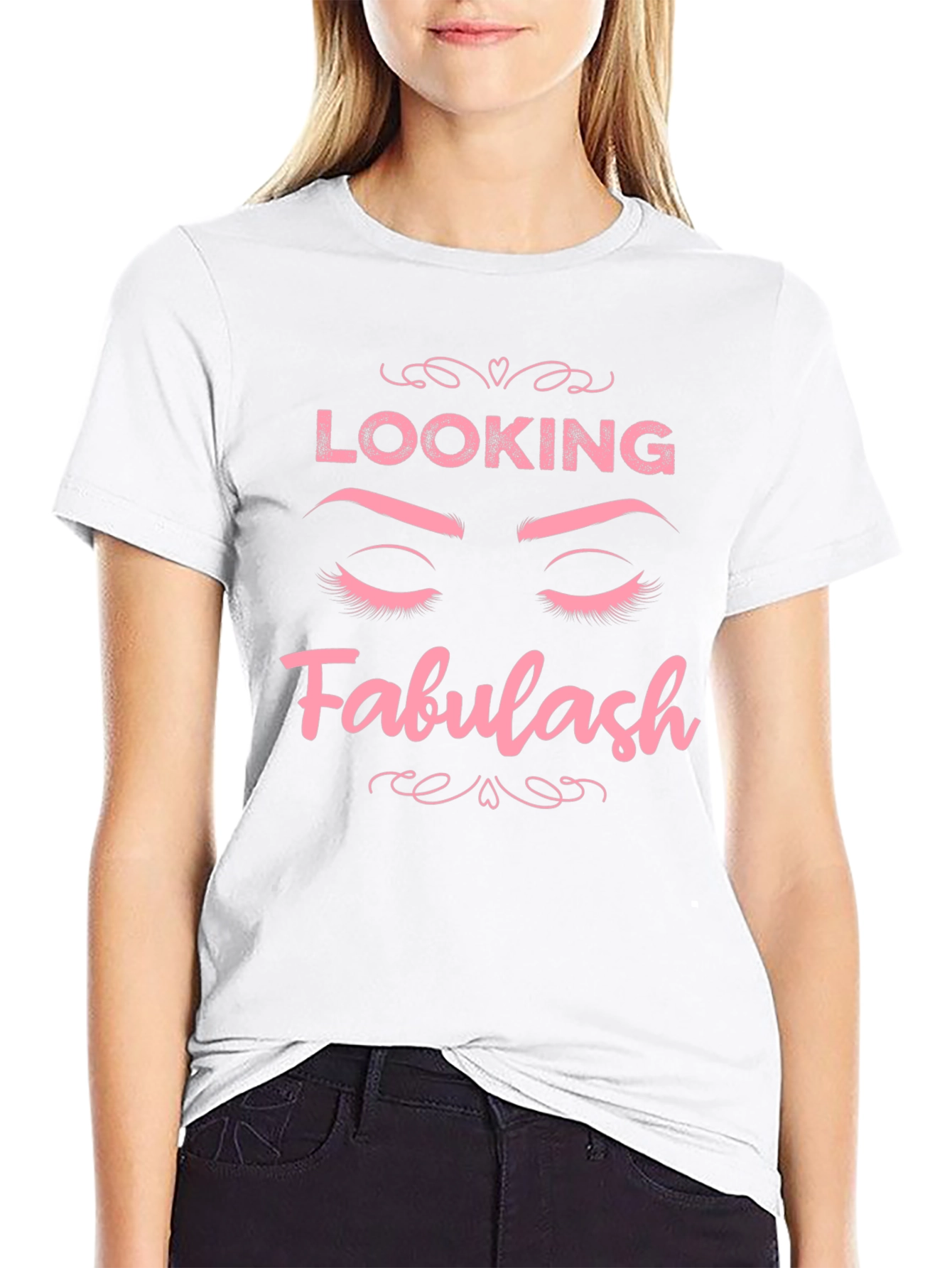 Black Looking Fabulash Graphic T-Shirt view 9