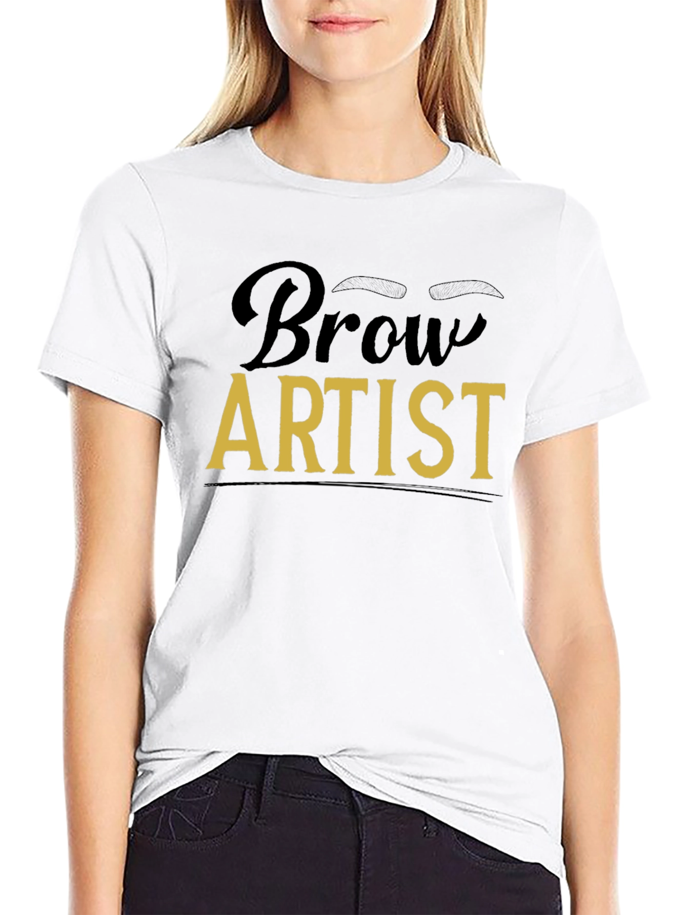 Black Brow Artist Graphic Tee - Stylish & Comfortable view 9