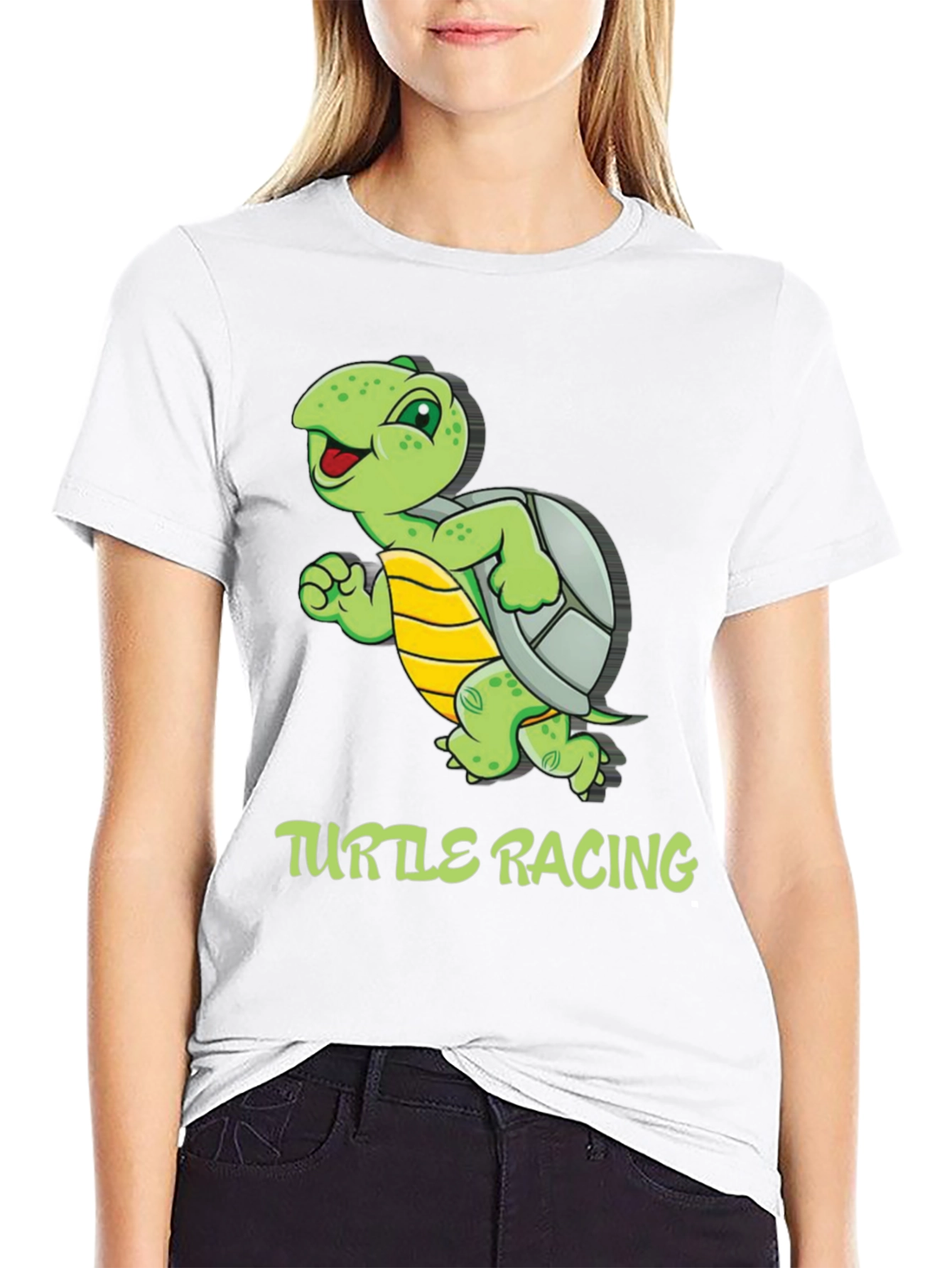 Black Turtle Racing Graphic T-Shirt view 9