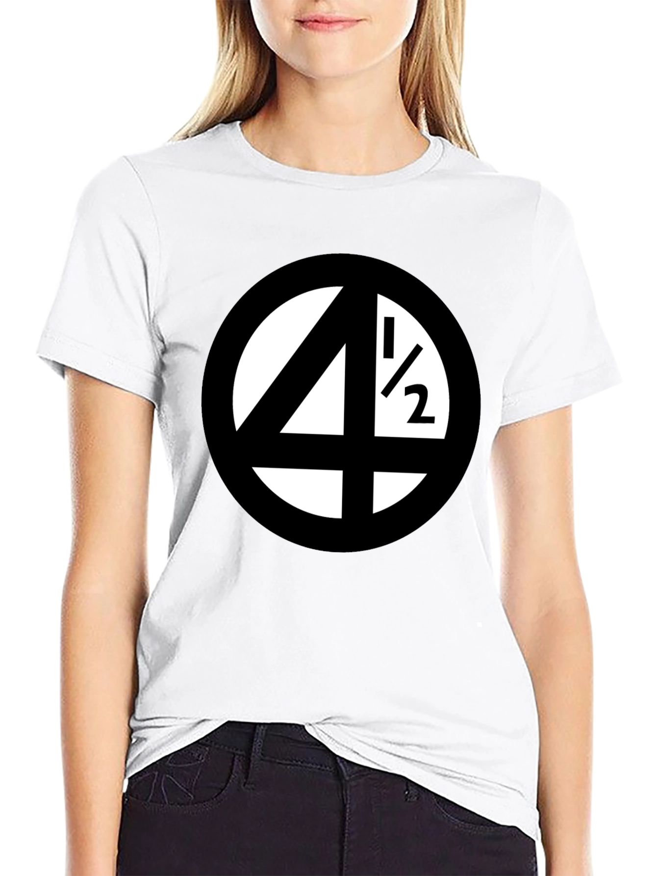 Black Novelty 4 1/2 Graphic Tee - Black T-Shirt view 9