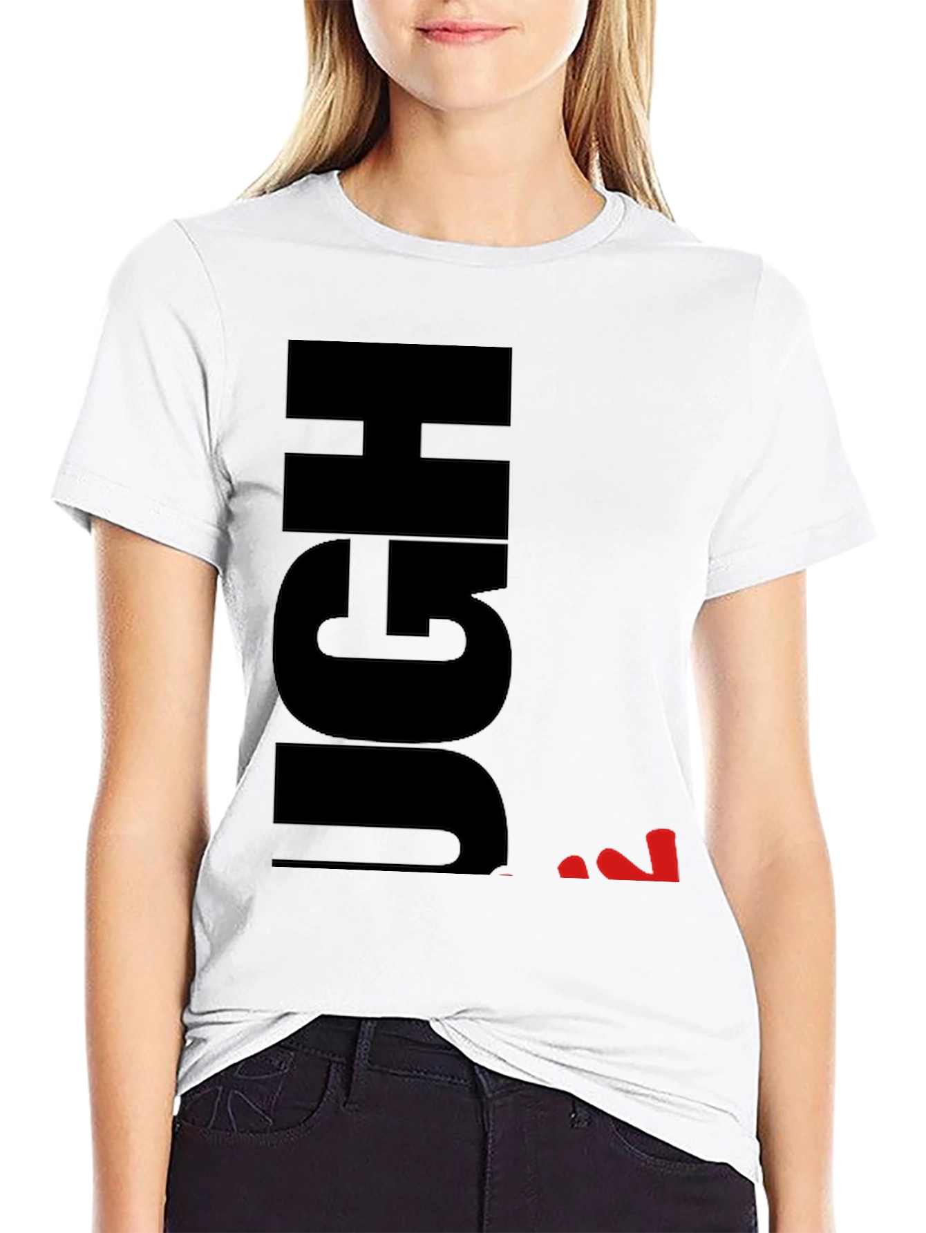 Black Ugh Sarcastic Graphic T-Shirt - Black view 9
