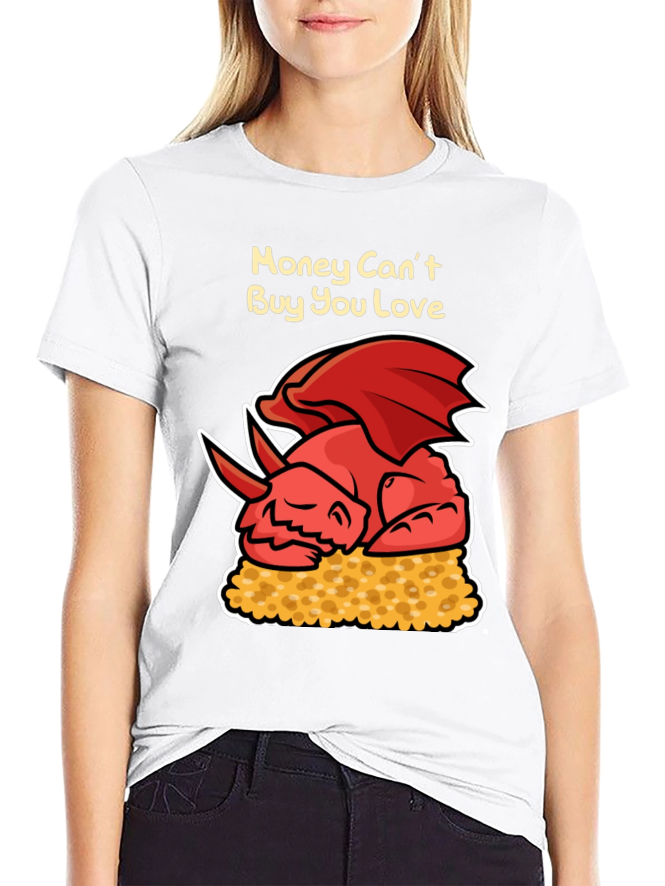 Black Money Can't Buy You Love Dragon T-Shirt view 9