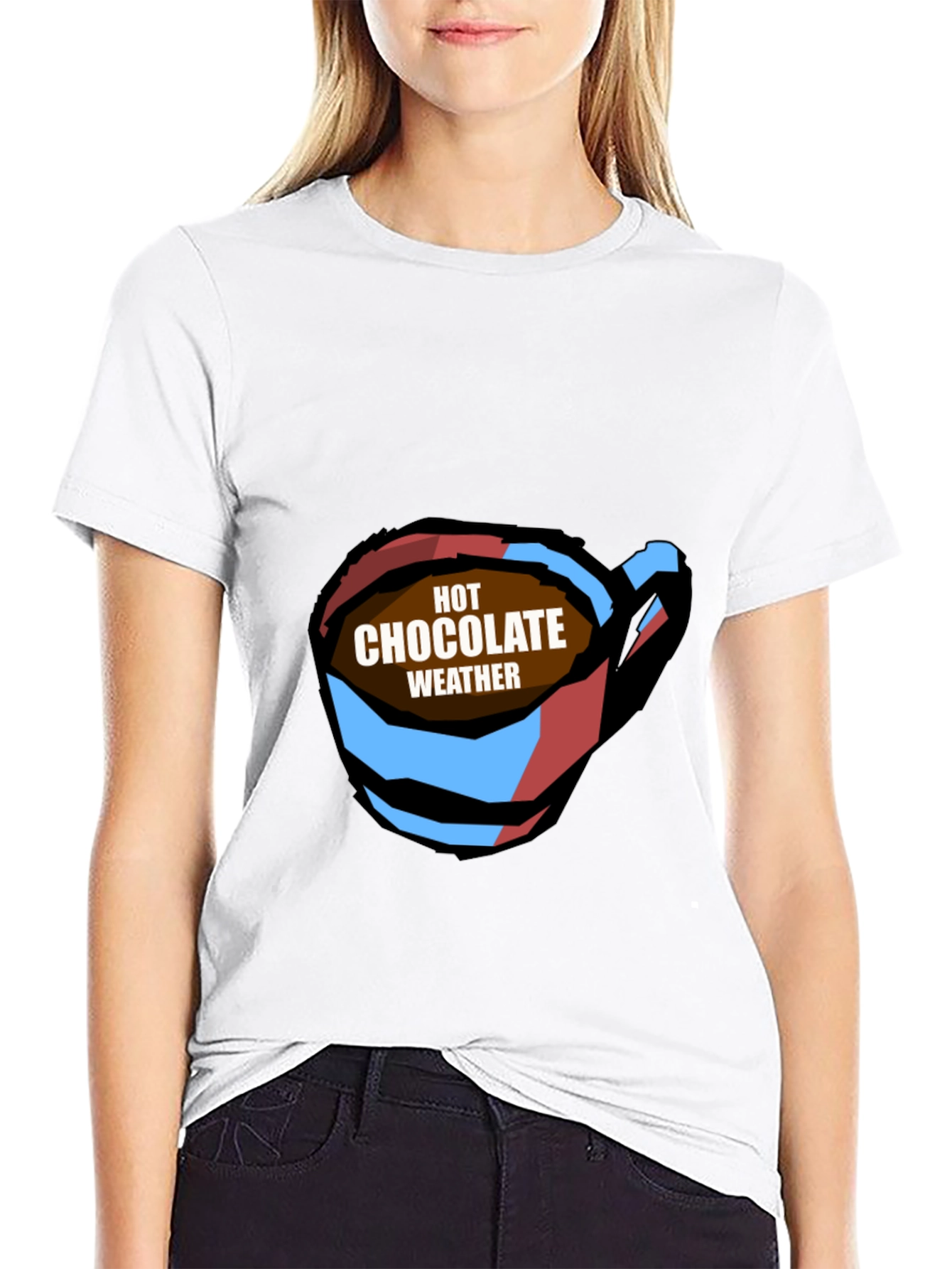 Hot Chocolate Weather Graphic Tee - 9