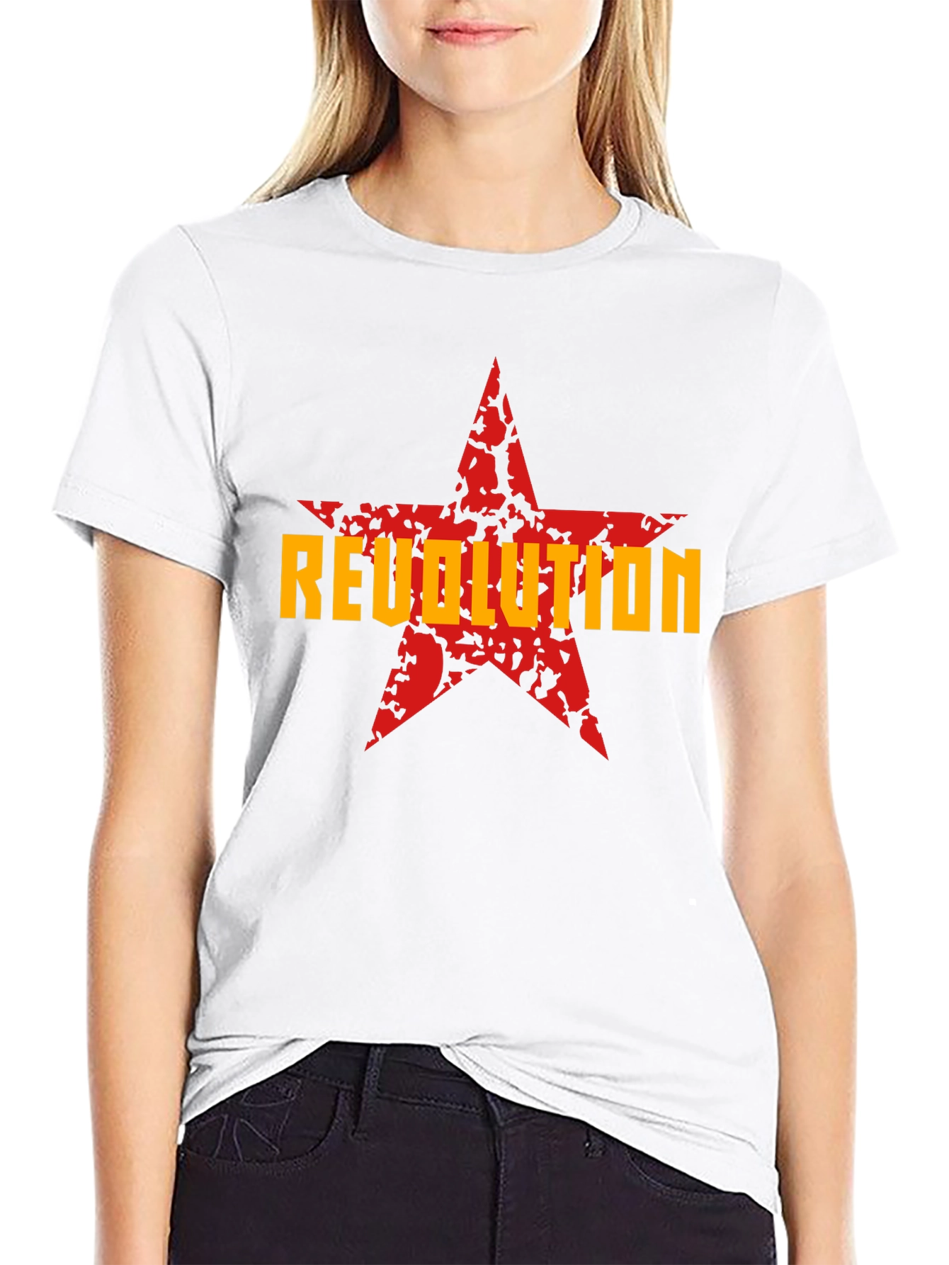 Revolution Star Graphic T-Shirt - Bold Statement Tee - 9