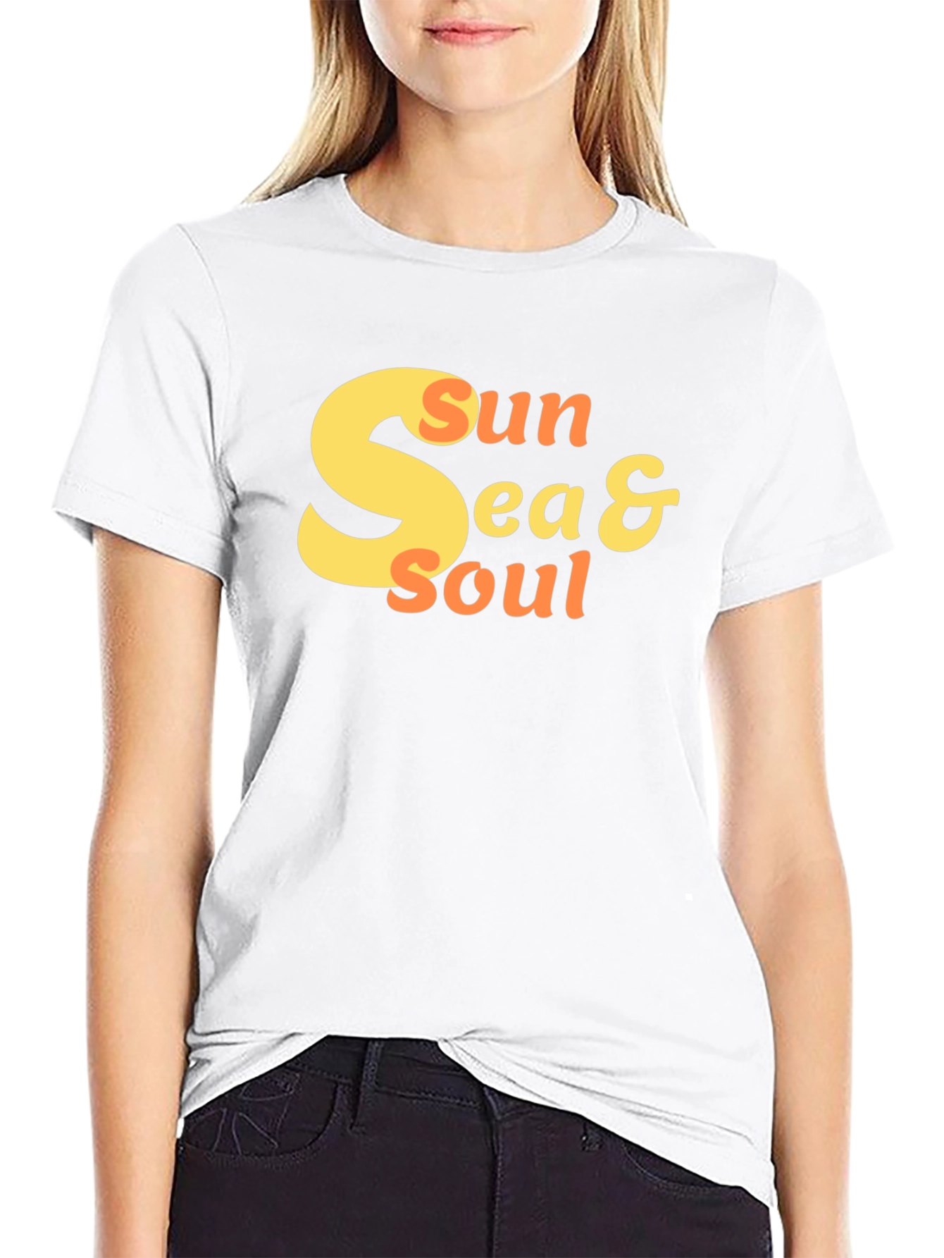 Black Sun Sea & Soul Graphic Tee - Stylish Comfort view 9
