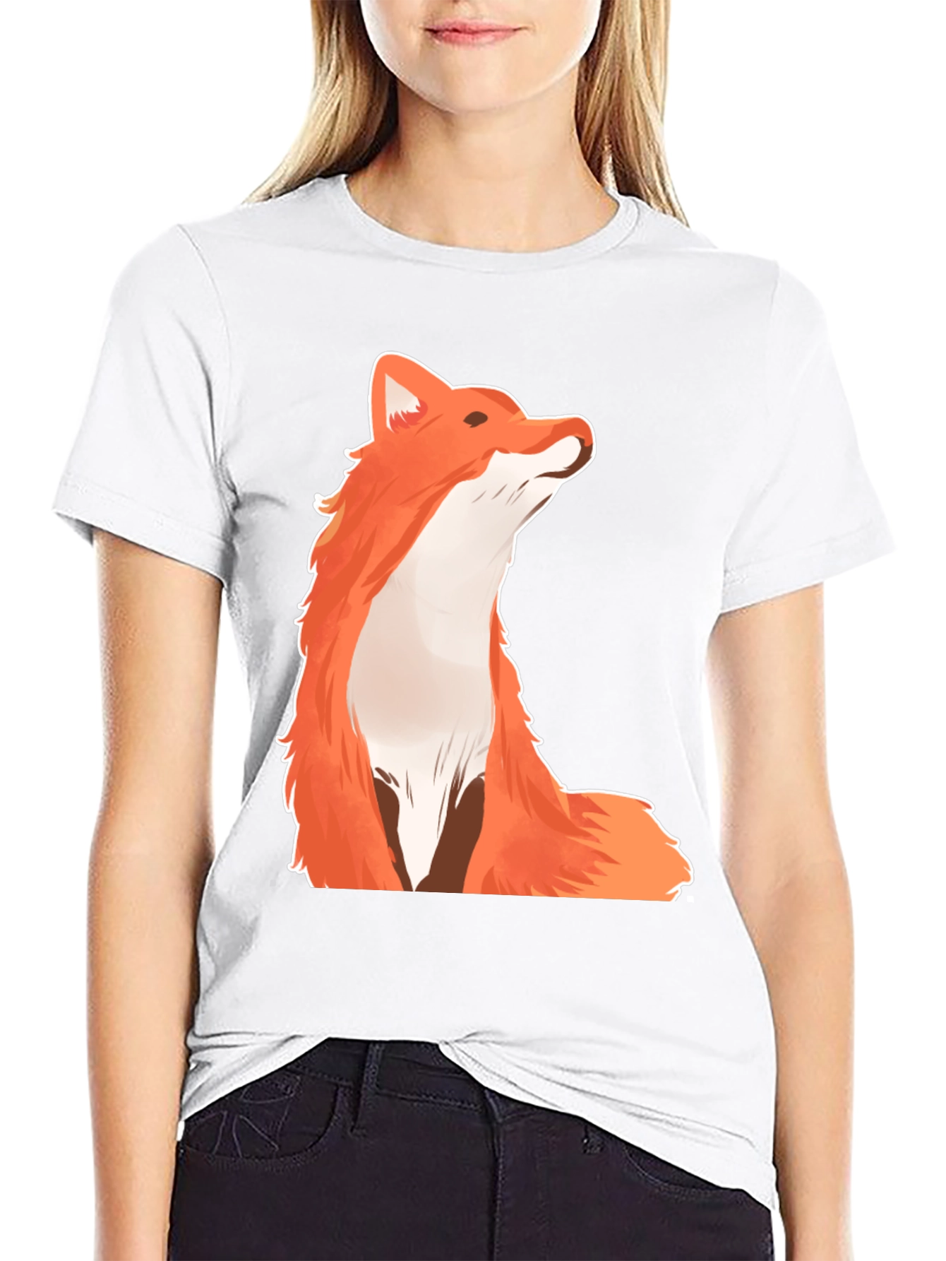 Black Fox Graphic T-Shirt view 9