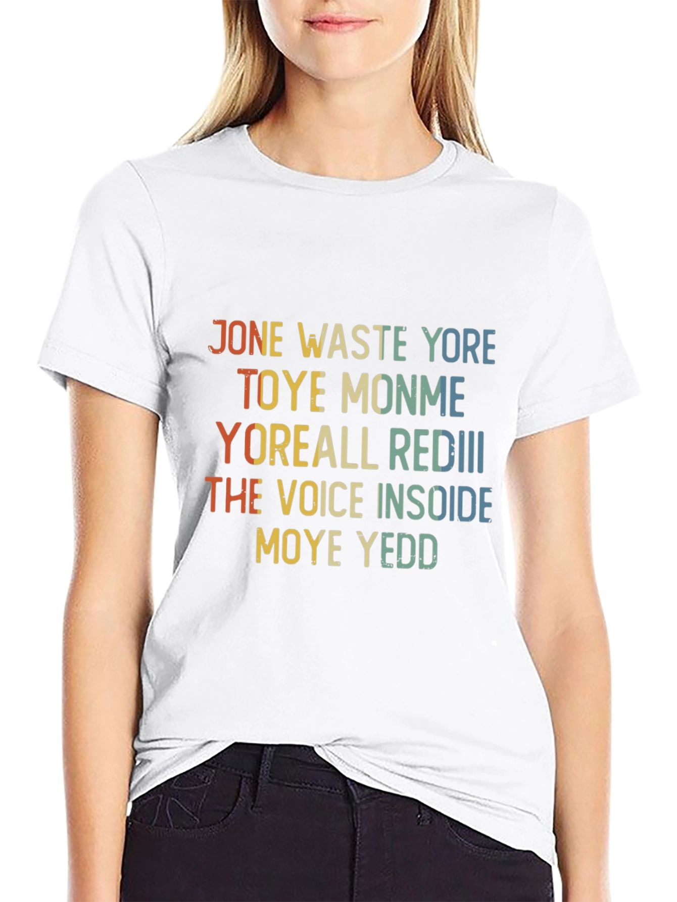 Black Jone Waste Yore Toye Monme Funny T-Shirt view 9