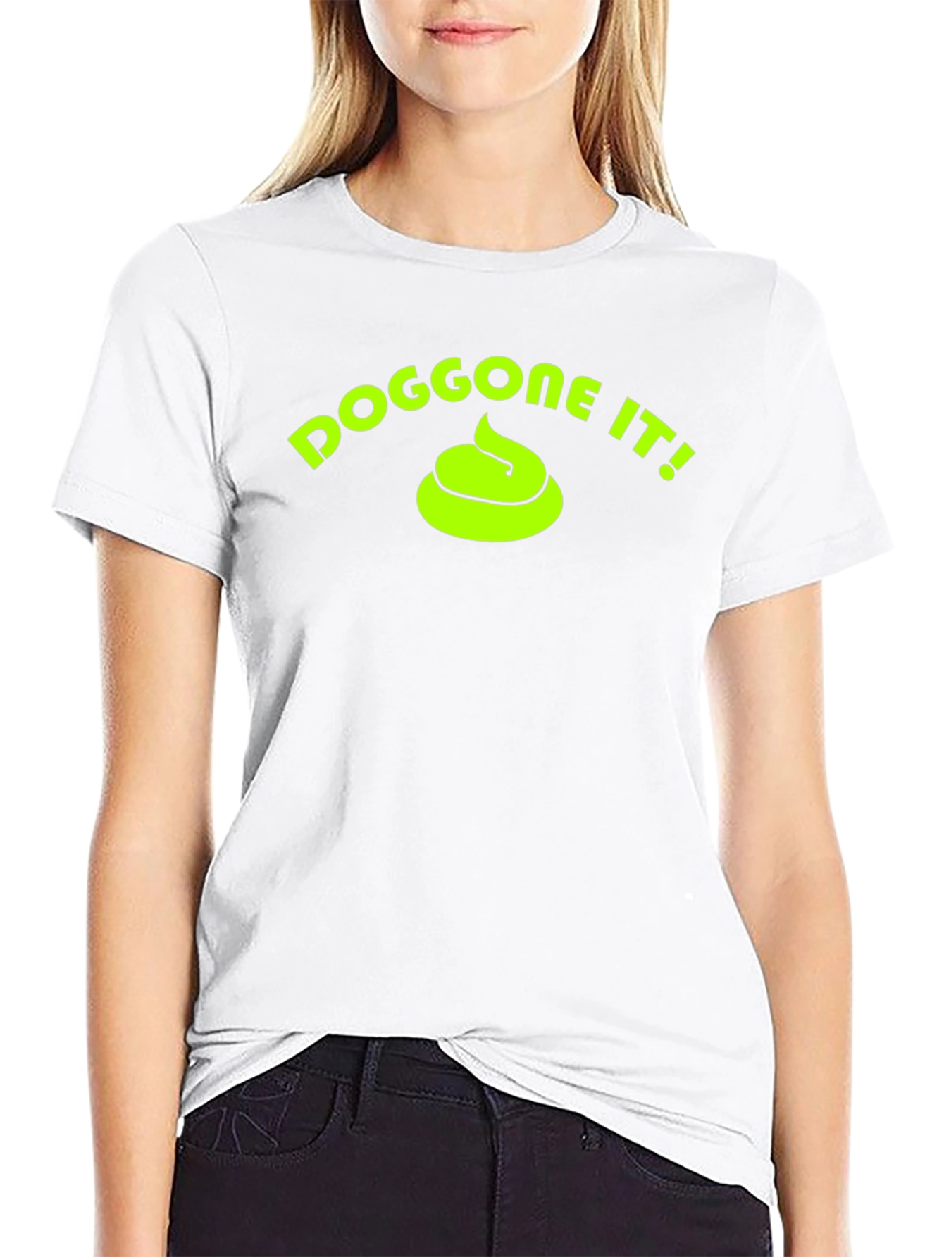 Black Doggone It! Funny Novelty Graphic Tee view 9