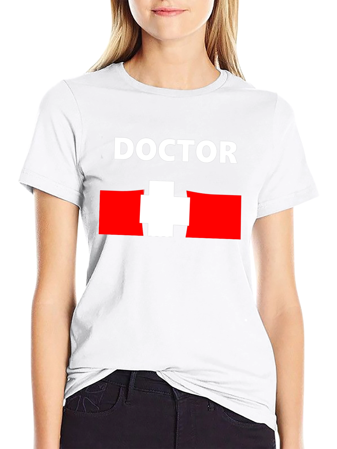 Black Doctor T-Shirt - Medical Professional Tee view 9