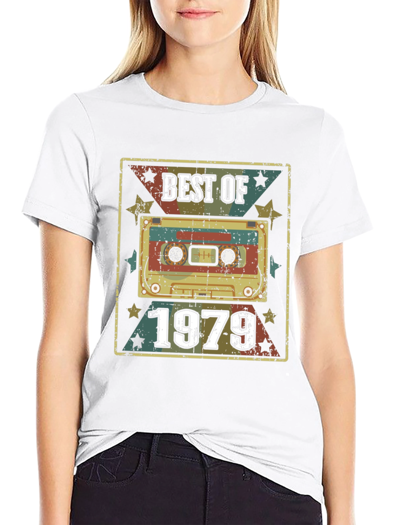 Black Best of 1979 Cassette Tape Graphic Tee view 9