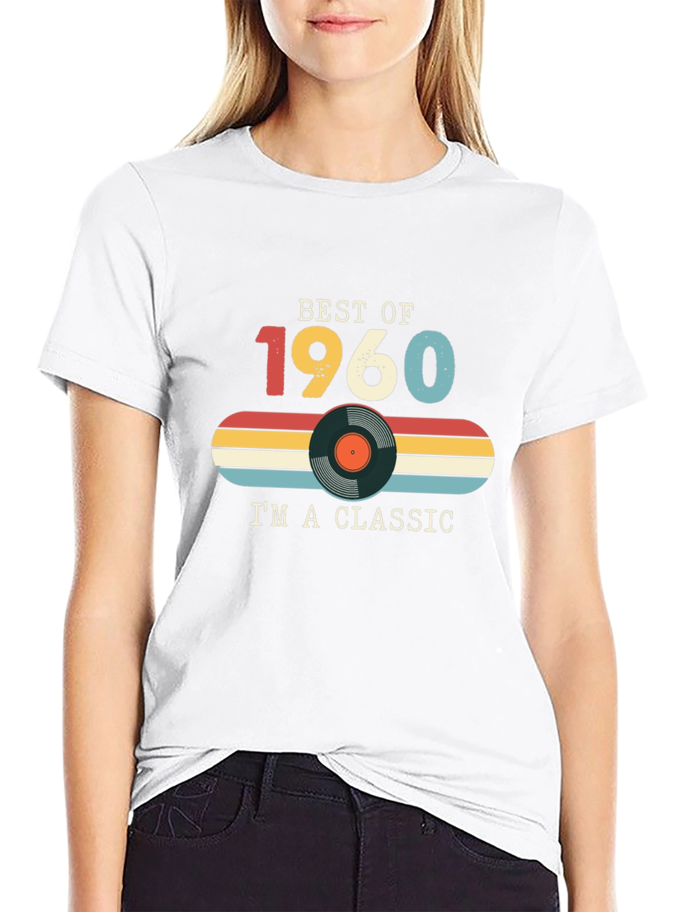 Black Best of 1960 I'm A Classic T-Shirt view 9