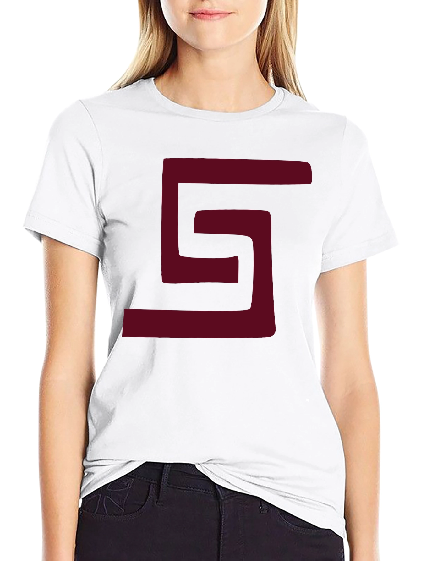 Black Bold Symbol Graphic Tee - Casual Comfort view 9