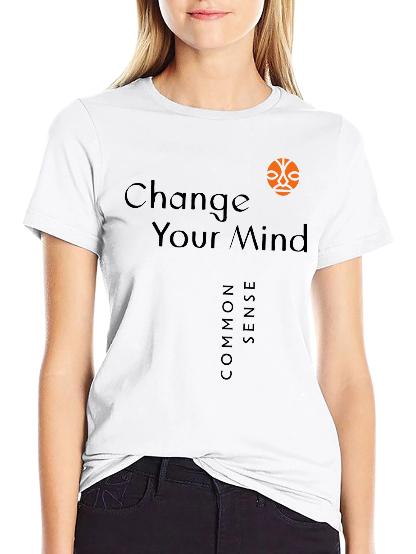 Black Change Your Mind T-Shirt view 9