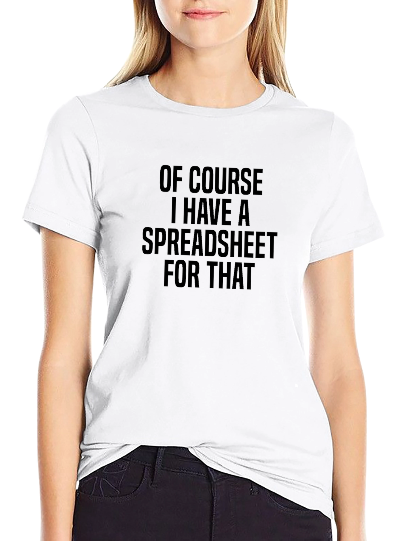 Black Spreadsheet T-Shirt - Funny Accountant Tee view 9