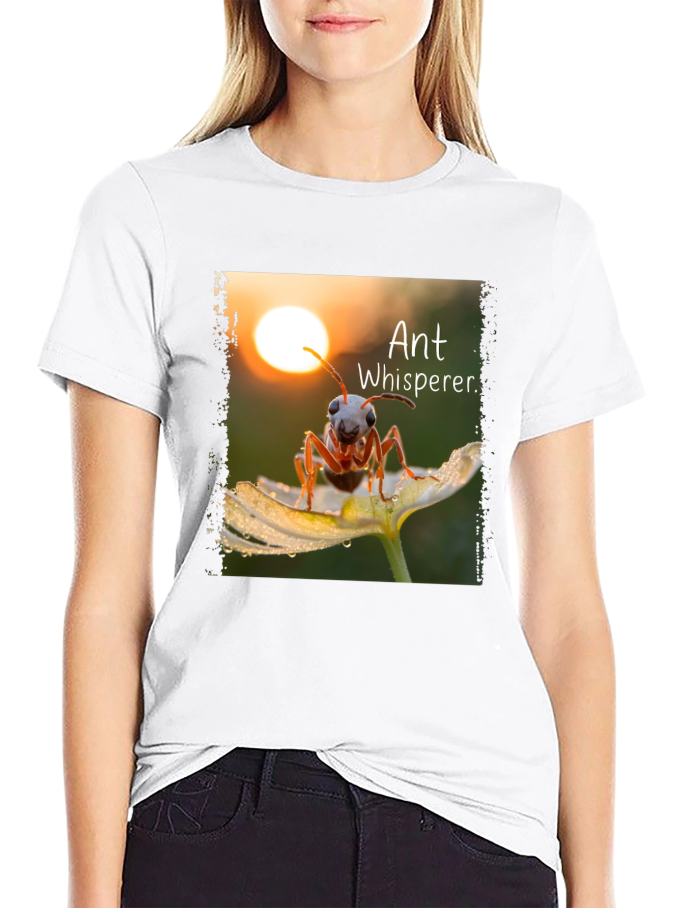 Black Ant Whisperer Graphic T-Shirt view 9