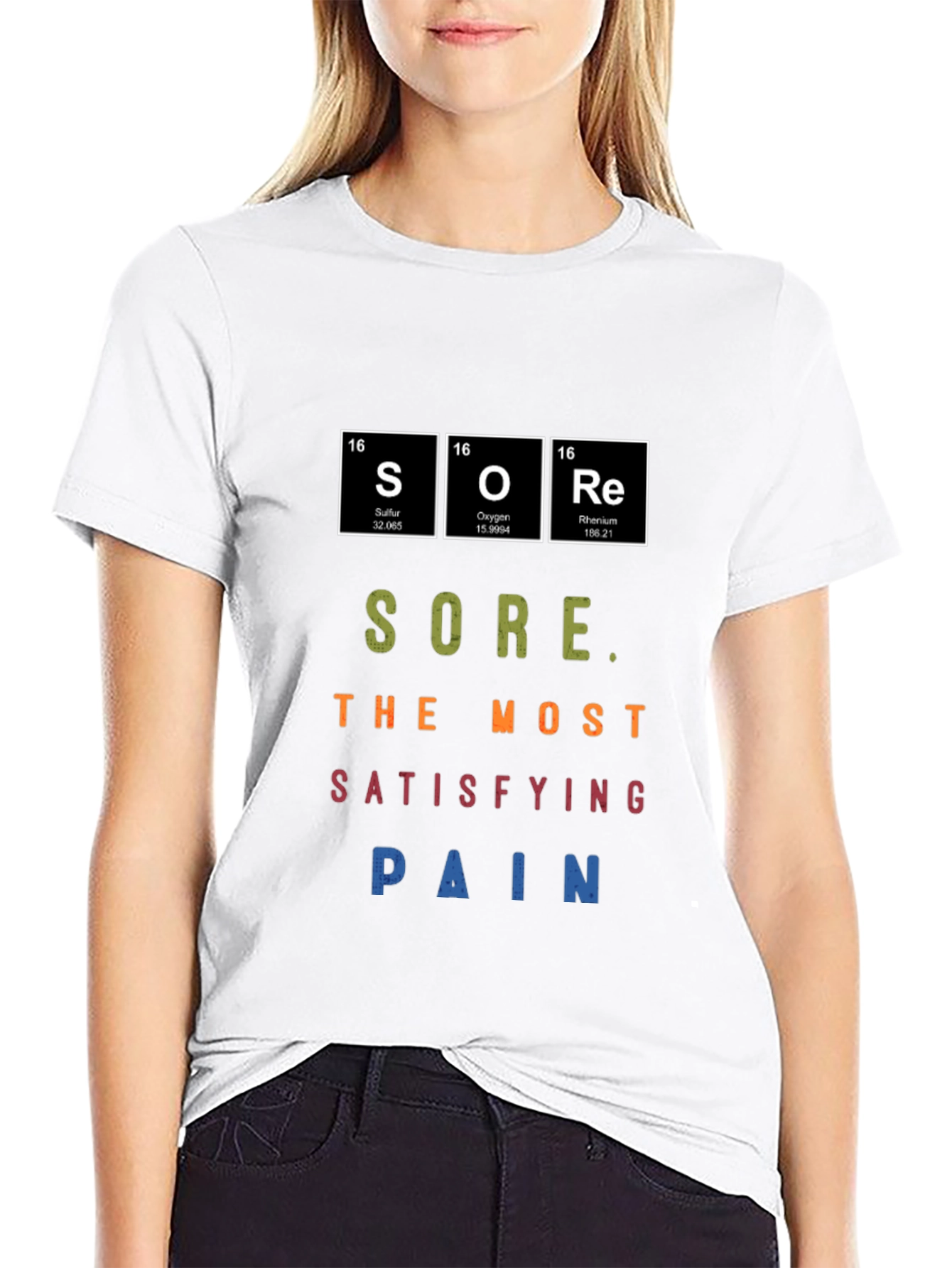 Sore Periodic Table Graphic T-Shirt - 9