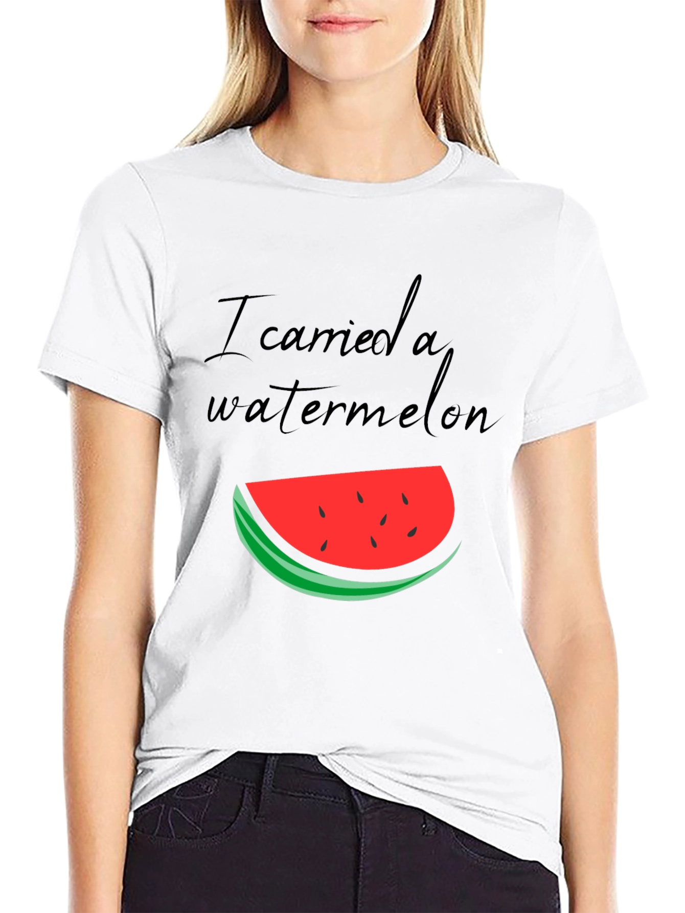 I Carried a Watermelon Graphic Tee - 9