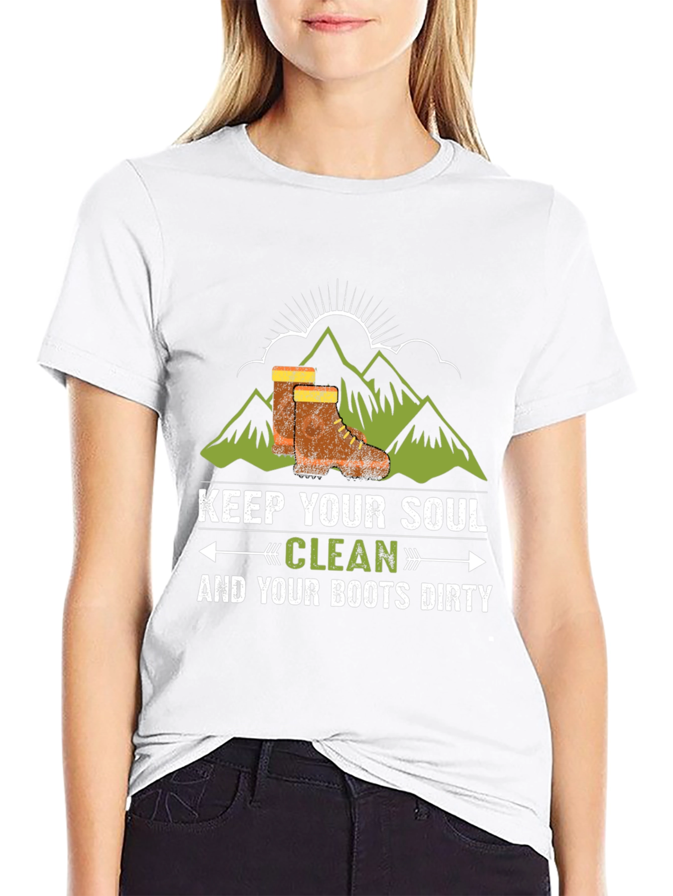 Keep Your Soul Clean & Boots Dirty T-Shirt - 9