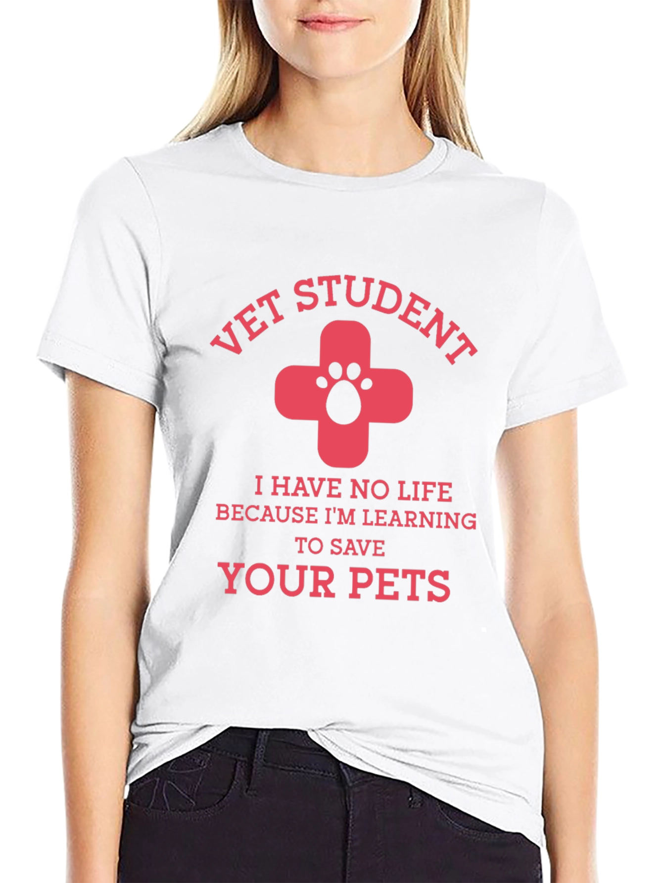 Vet Student Tee: Save Your Pets - 9