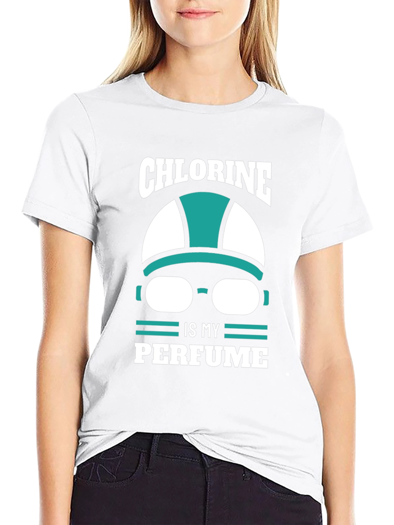 Chlorine is My Perfume - Swim T-Shirt - 9