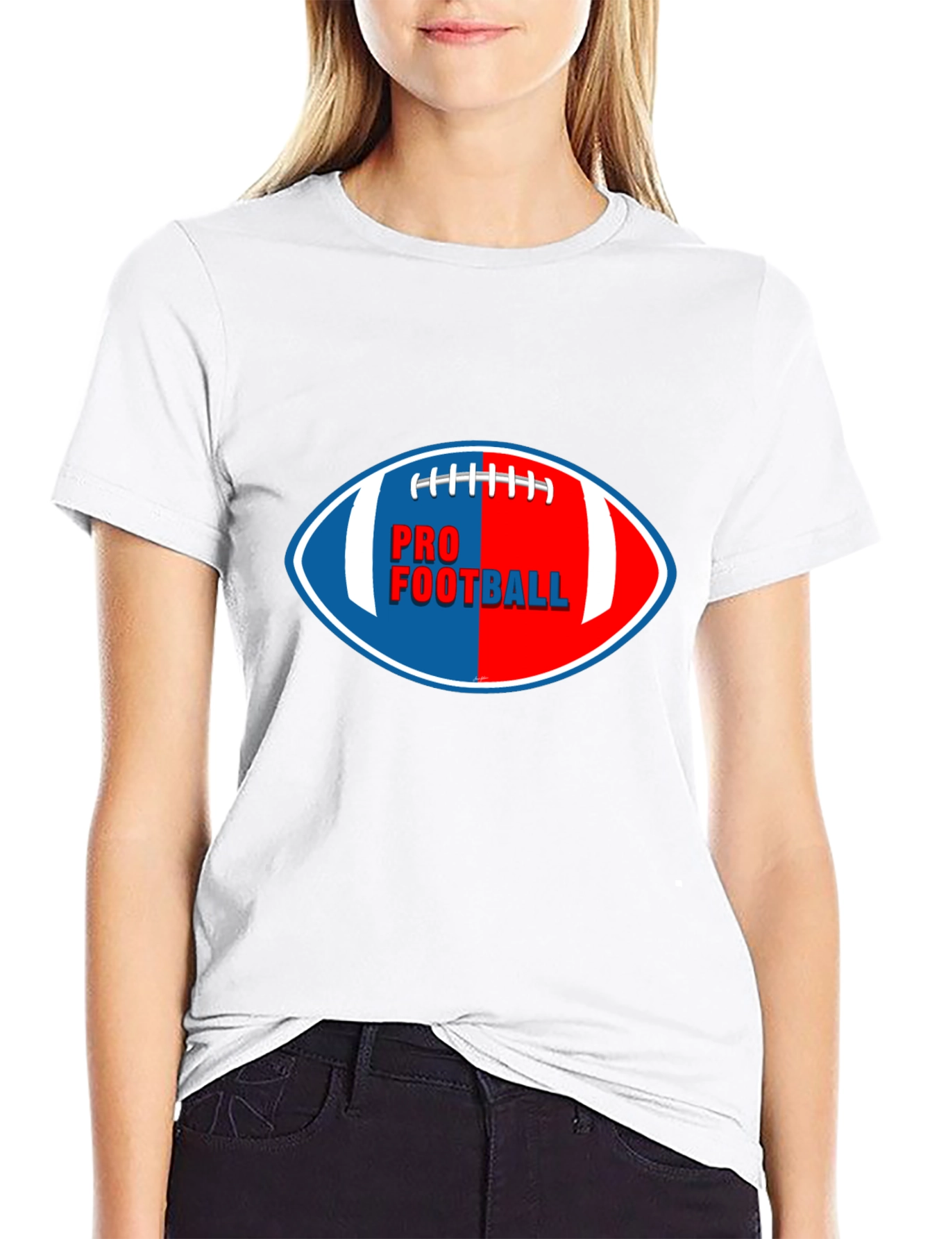 Black Pro Football Graphic T-Shirt | Sportswear view 9
