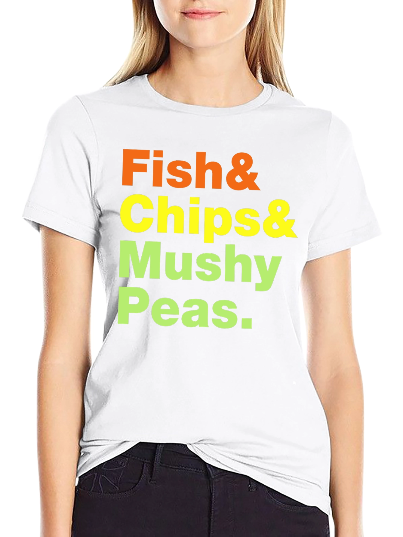 Fish & Chips T-Shirt - Classic Food Tee - 9