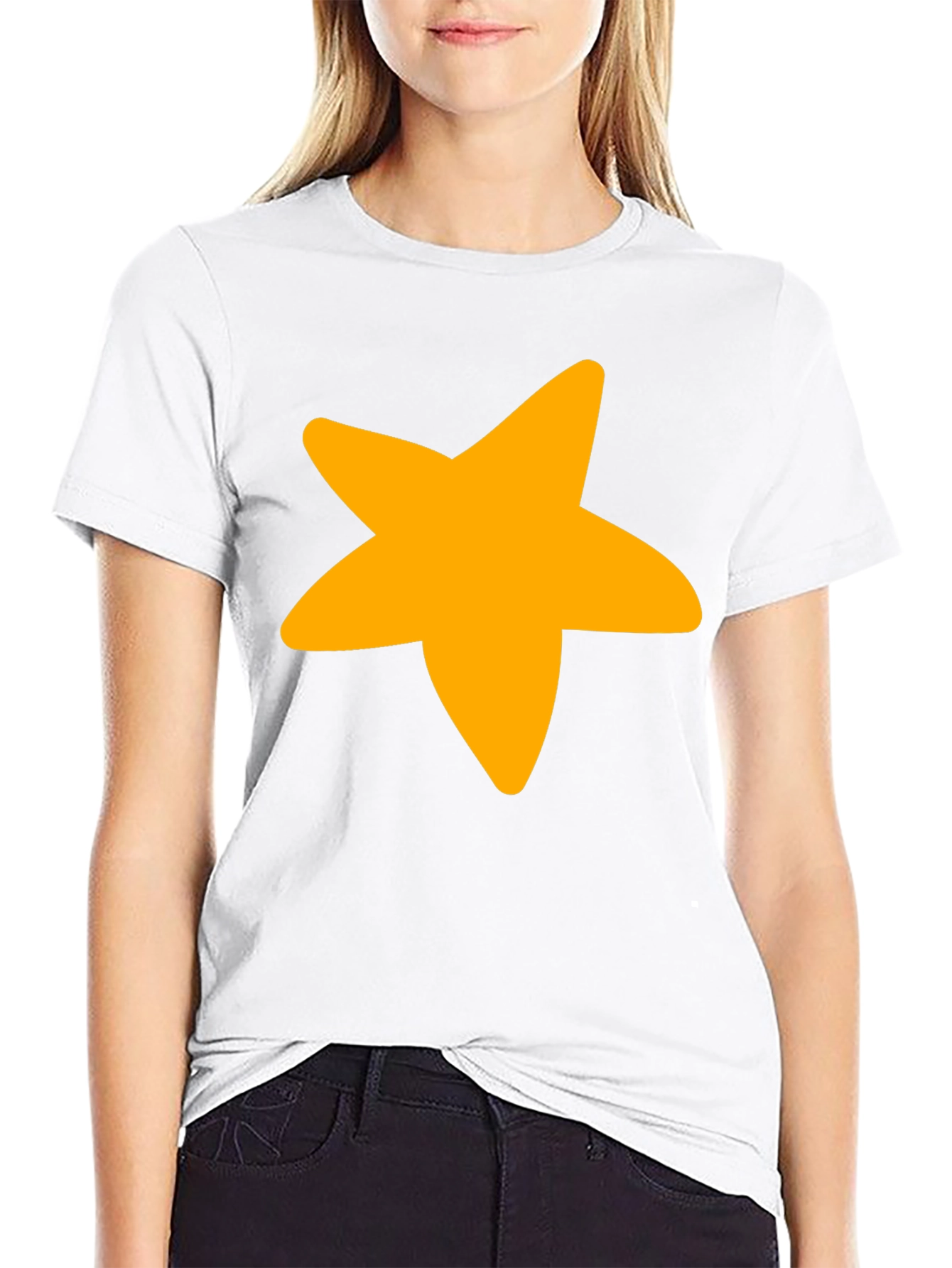 Black Star Graphic Black T-Shirt view 9
