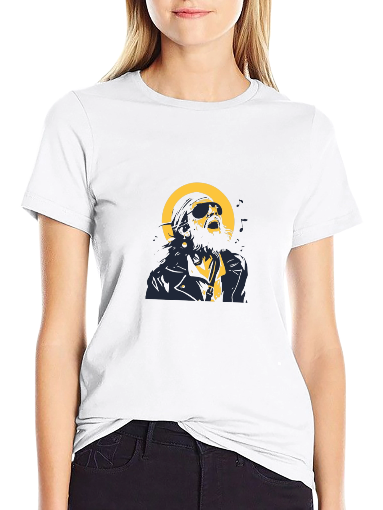 Black Cool Graphic Tee - The Dude view 9