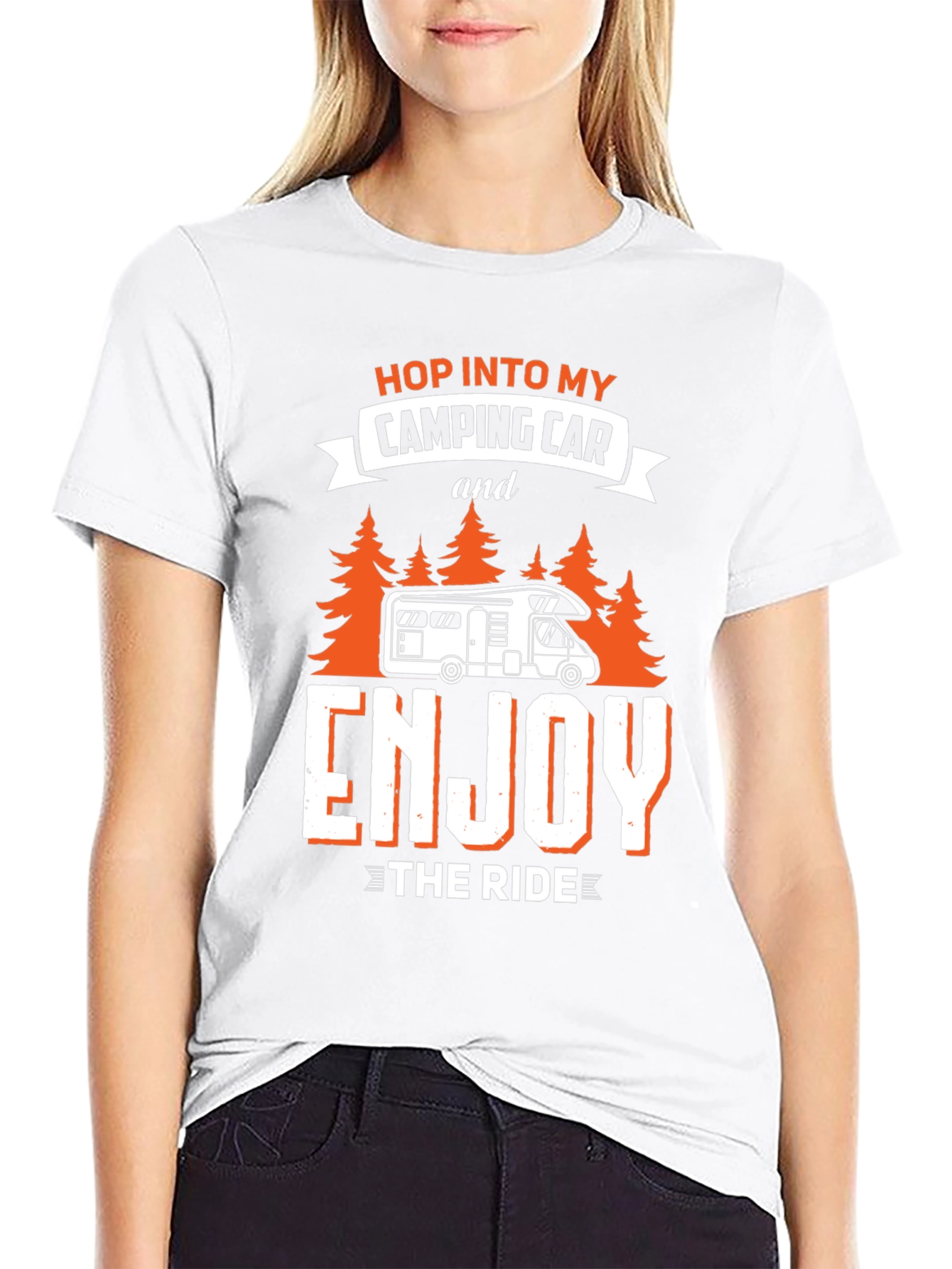 Camping Car Graphic T-Shirt - 9