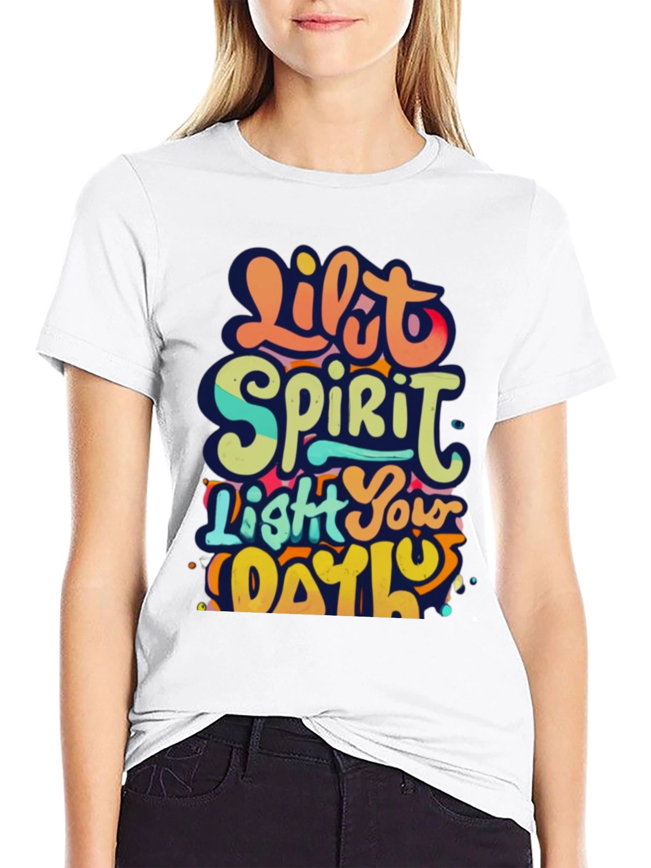 Black Lilit Spirit Graphic Tee - Light Your Day view 9