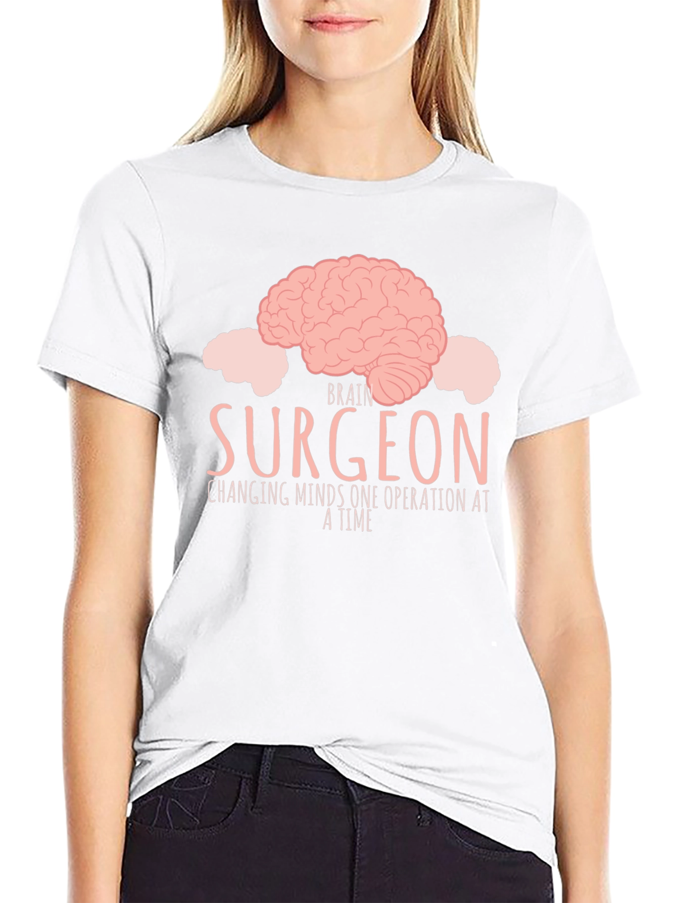 Black Brain Surgeon T-Shirt - Changing Minds Graphic Tee view 9