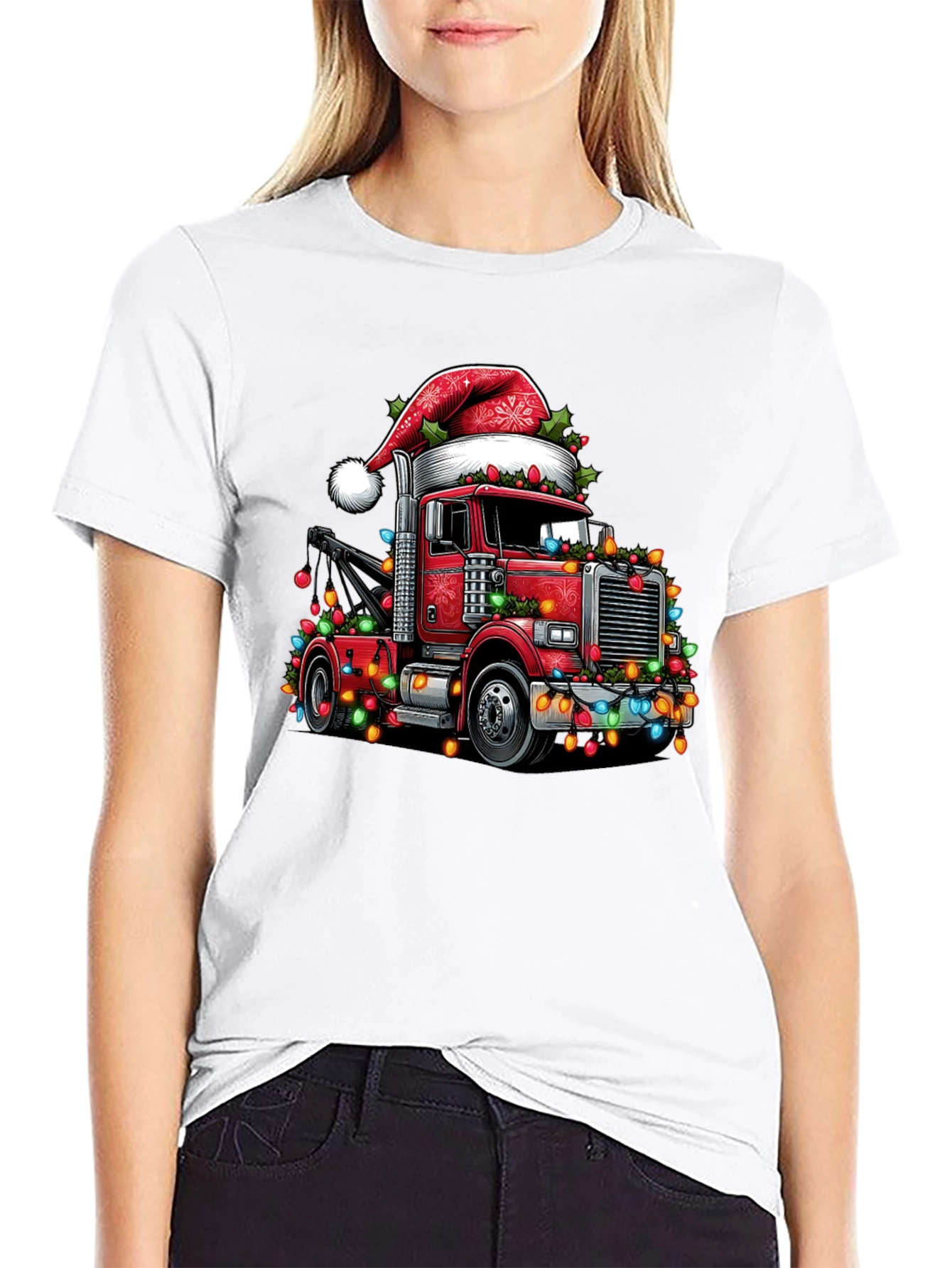 Christmas Truck Graphic Tee - 9