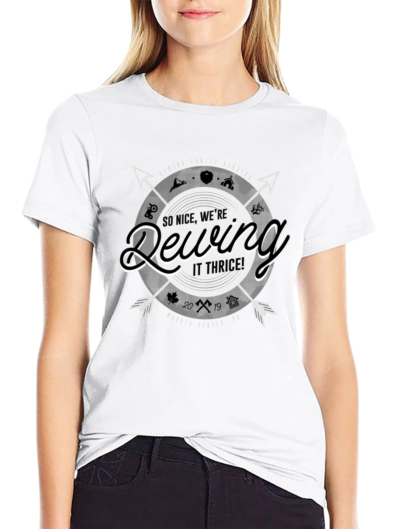 Black Dewing Family Reunion T-Shirt view 9