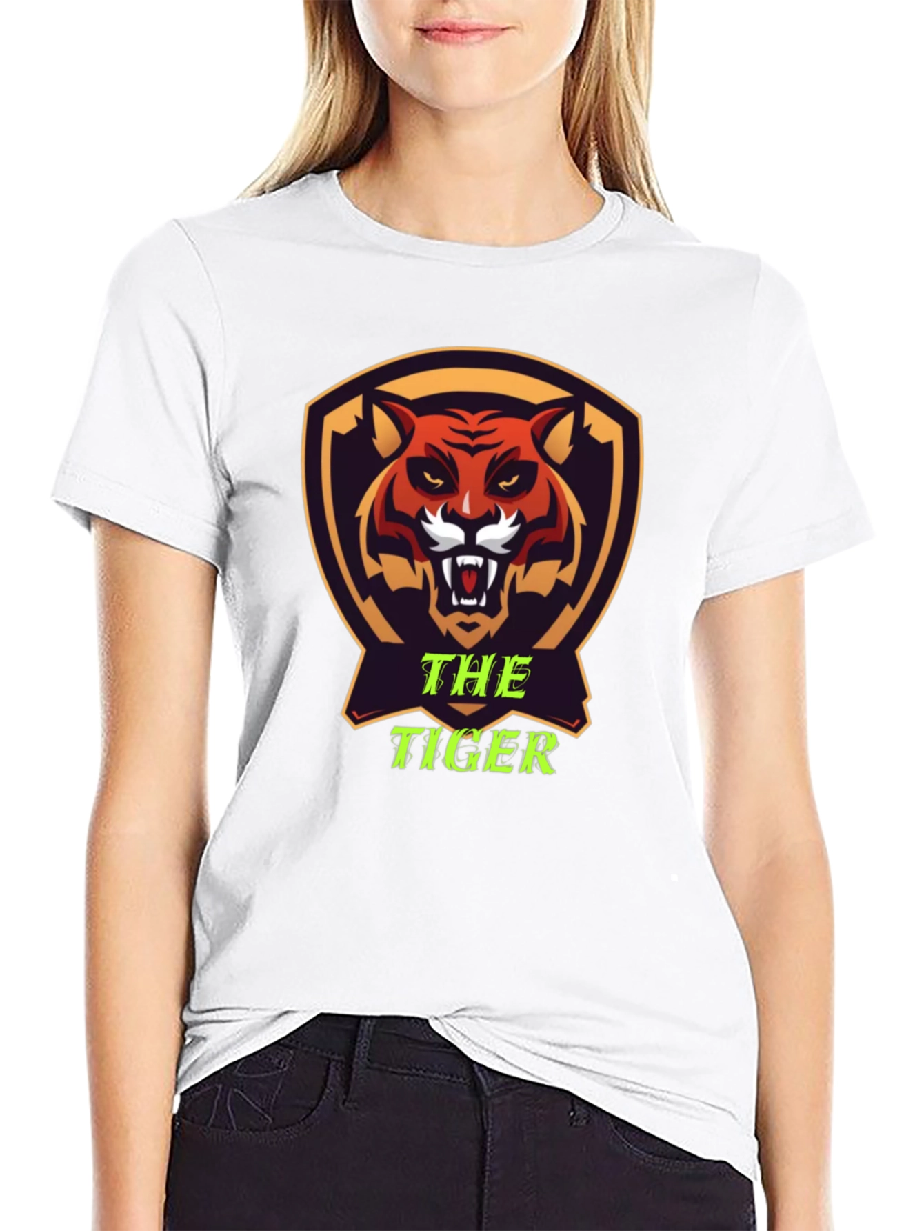 Black The Tiger Graphic Tee - Bold & Stylish view 9