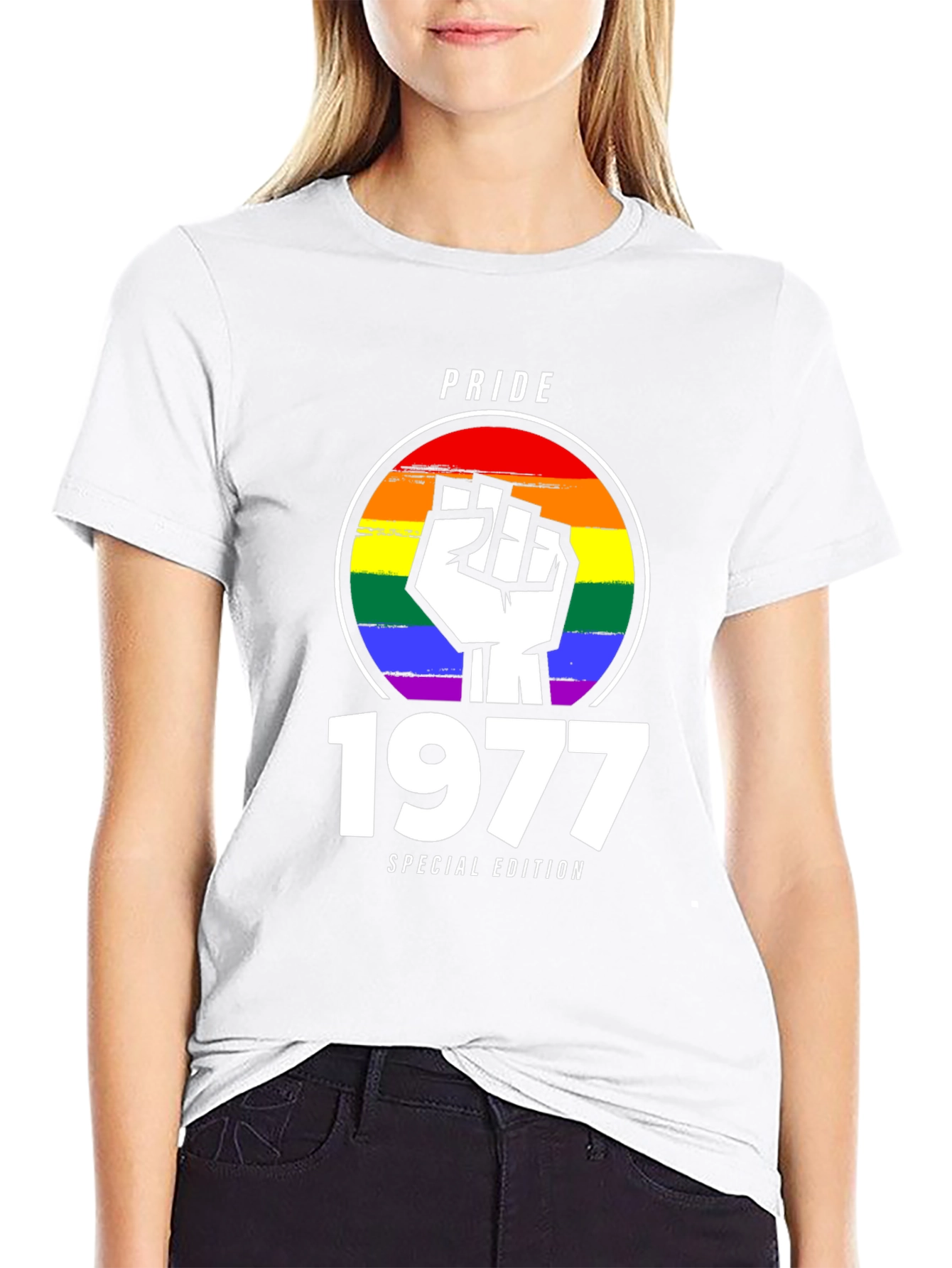 Black Pride 1977 Special Edition Graphic T-Shirt view 9