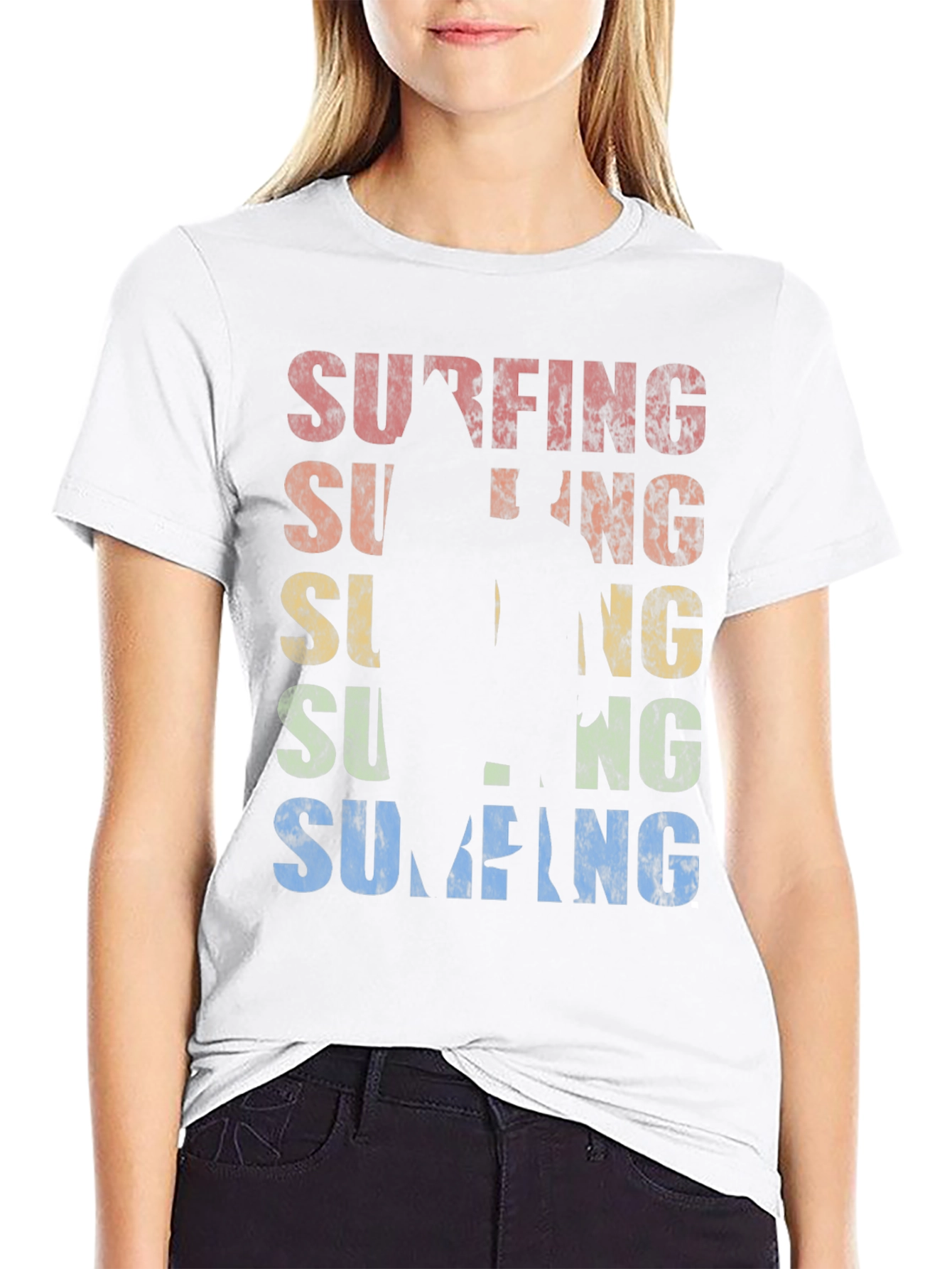 Vintage Surfing Graphic Tee - Retro Style - 9