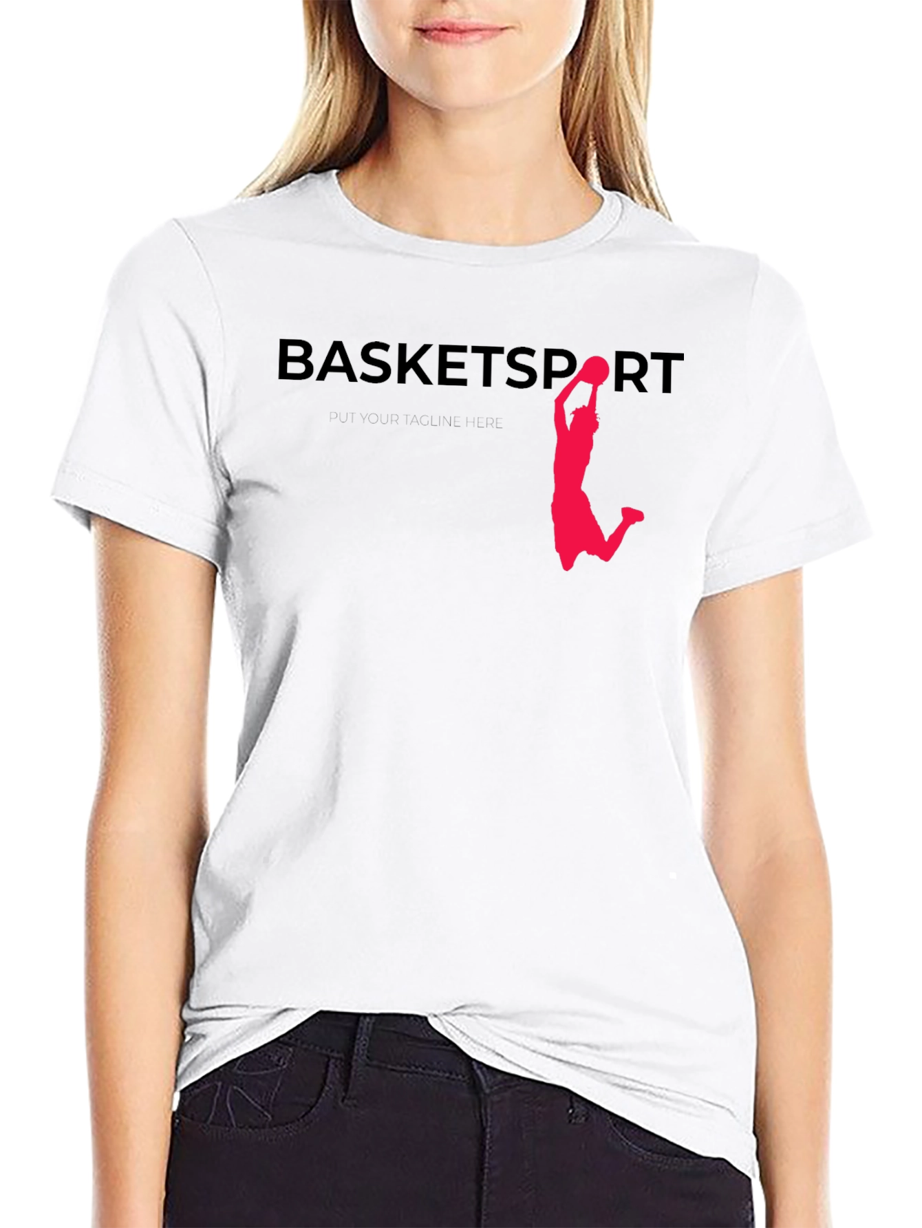 Black Basket Sport Black Tee view 9