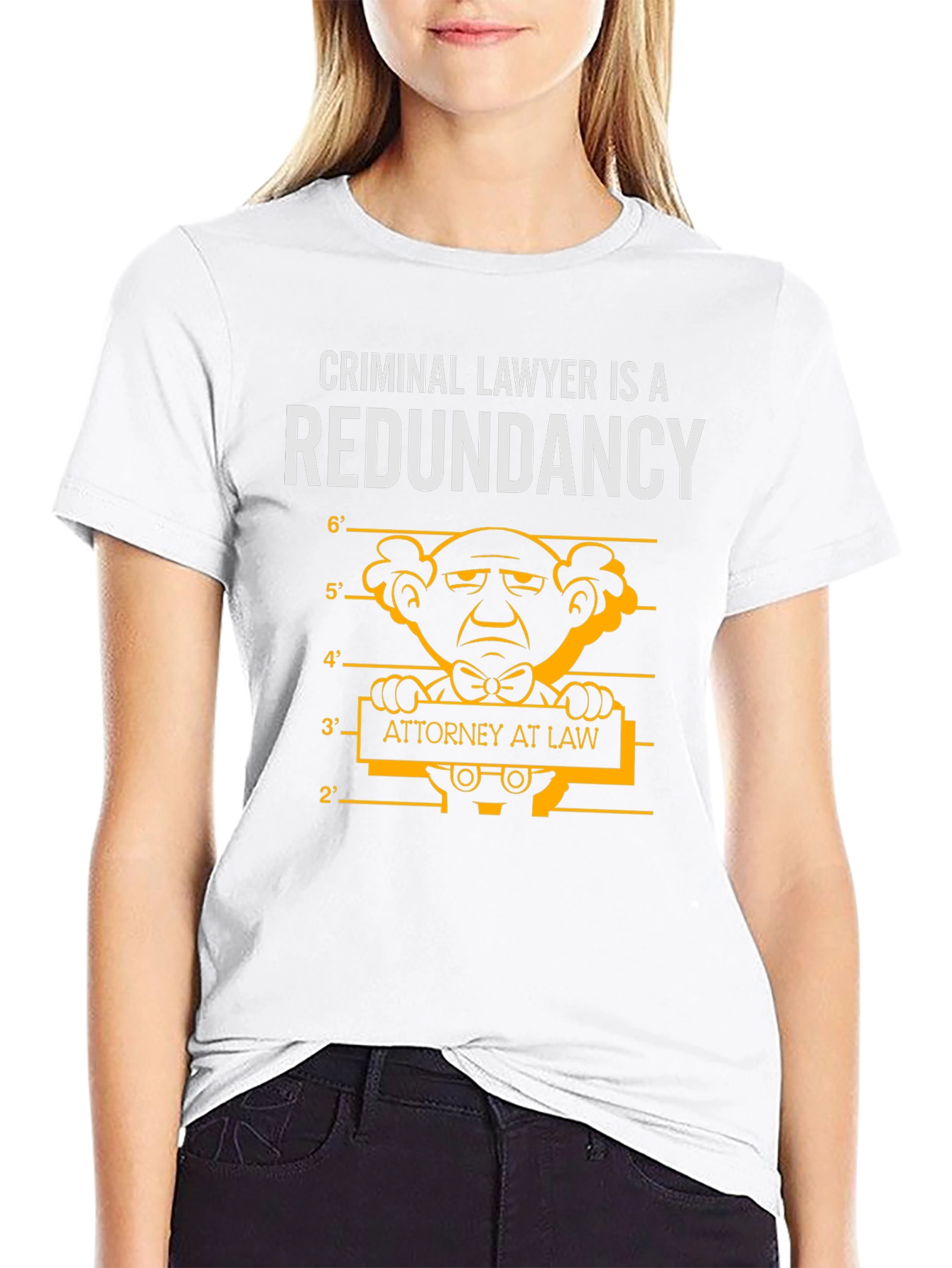 Criminal Lawyer Redundancy T-Shirt - 9