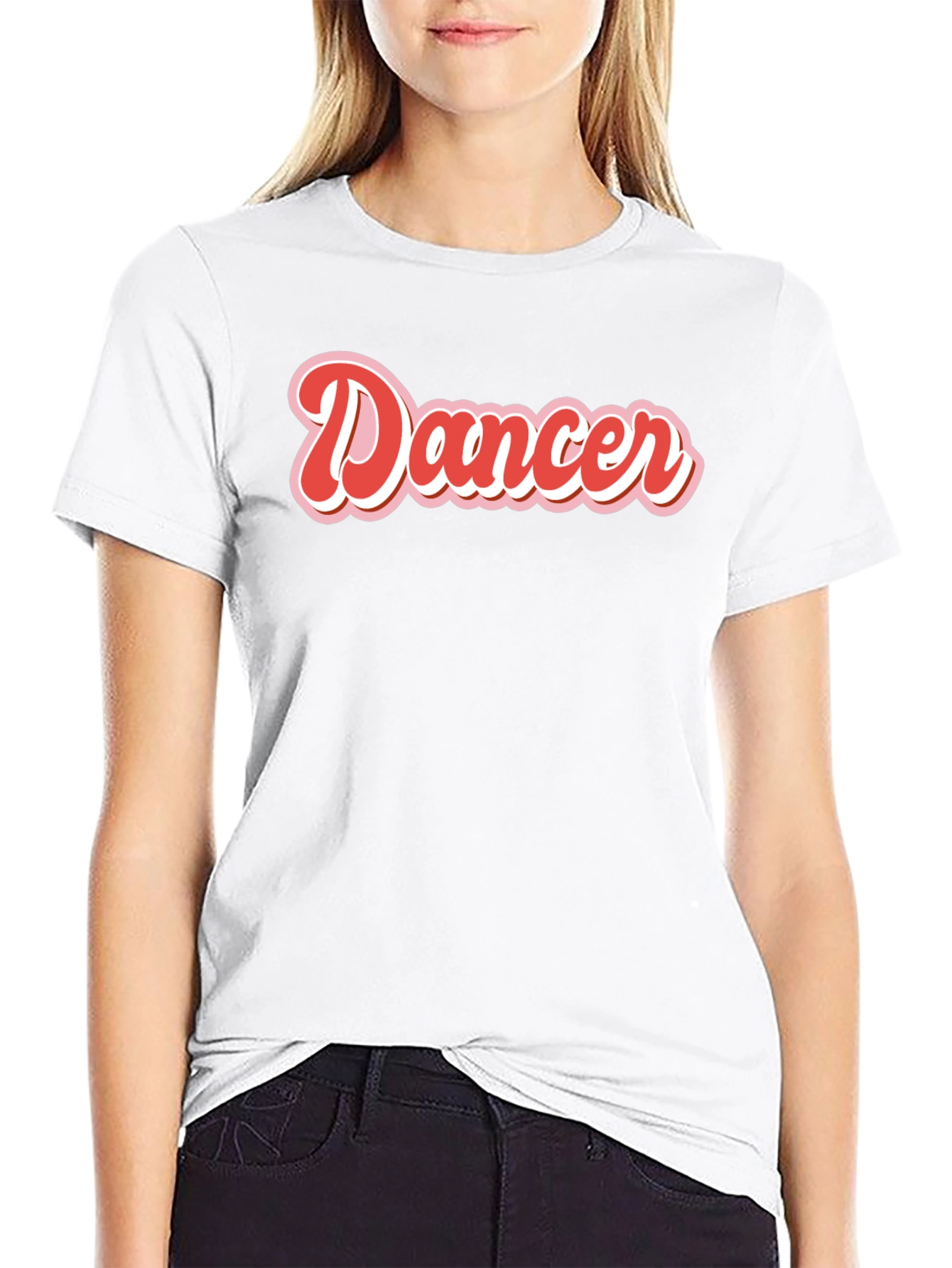 Black Dancer Graphic Tee - Retro Style view 9