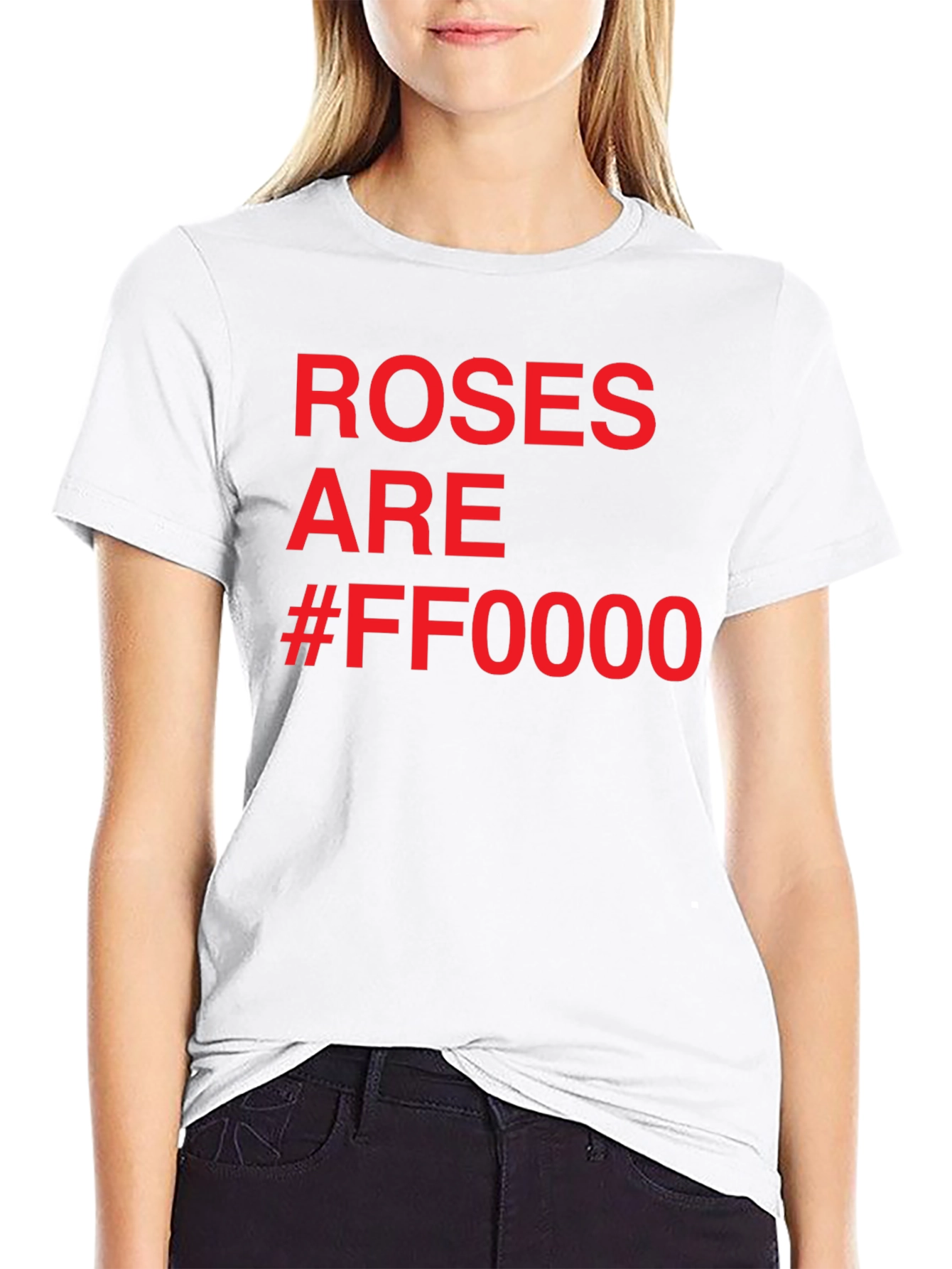Black Roses Are Red T-Shirt view 9