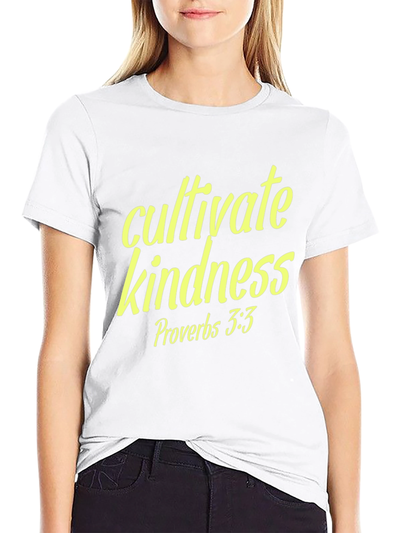 Black Cultivate Kindness Black T-Shirt view 9