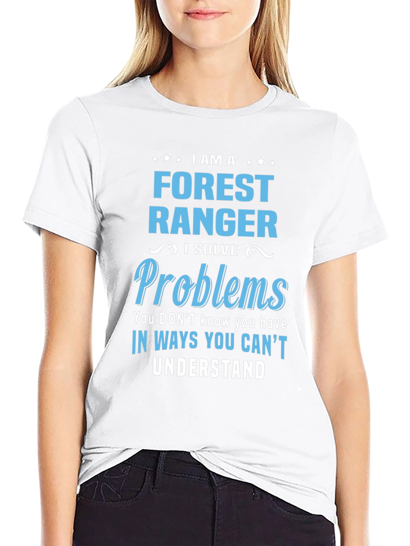 Black Forest Ranger Novelty Graphic T-Shirt view 9