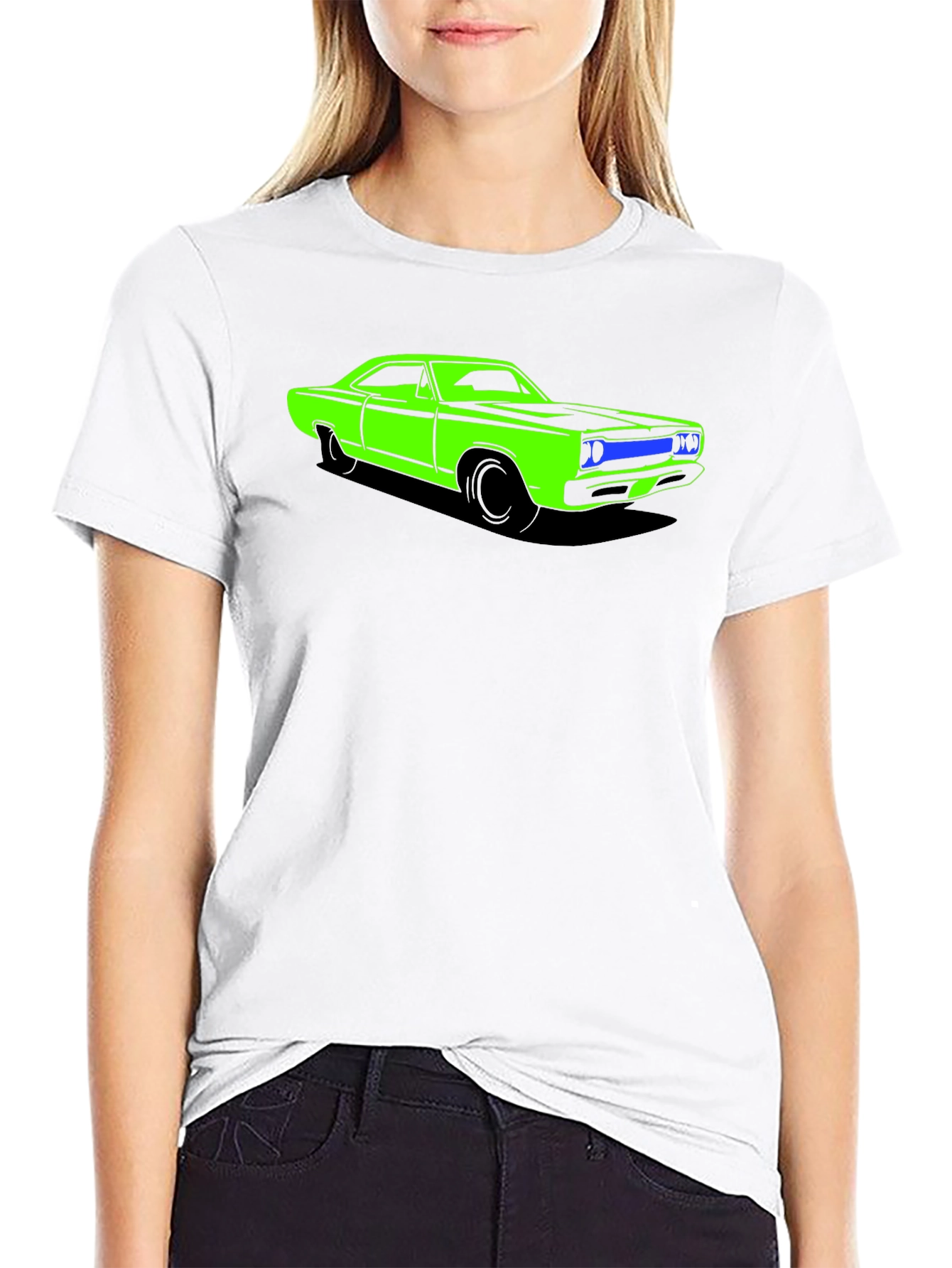 Black Classic Car Graphic T-Shirt - Cool Automotive Design view 9