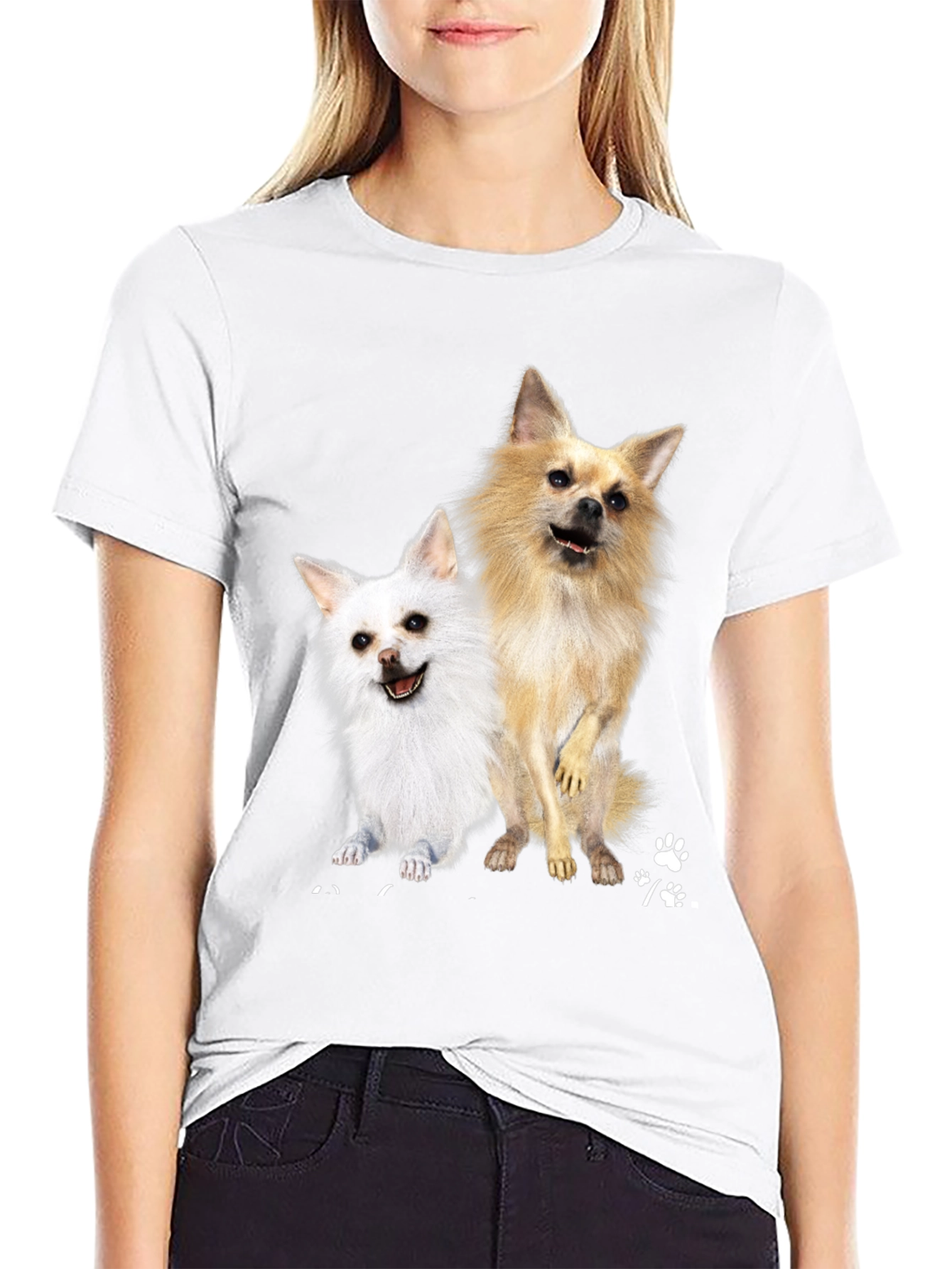 Black Dog Lover T-Shirt: Cute Chihuahua Design view 9