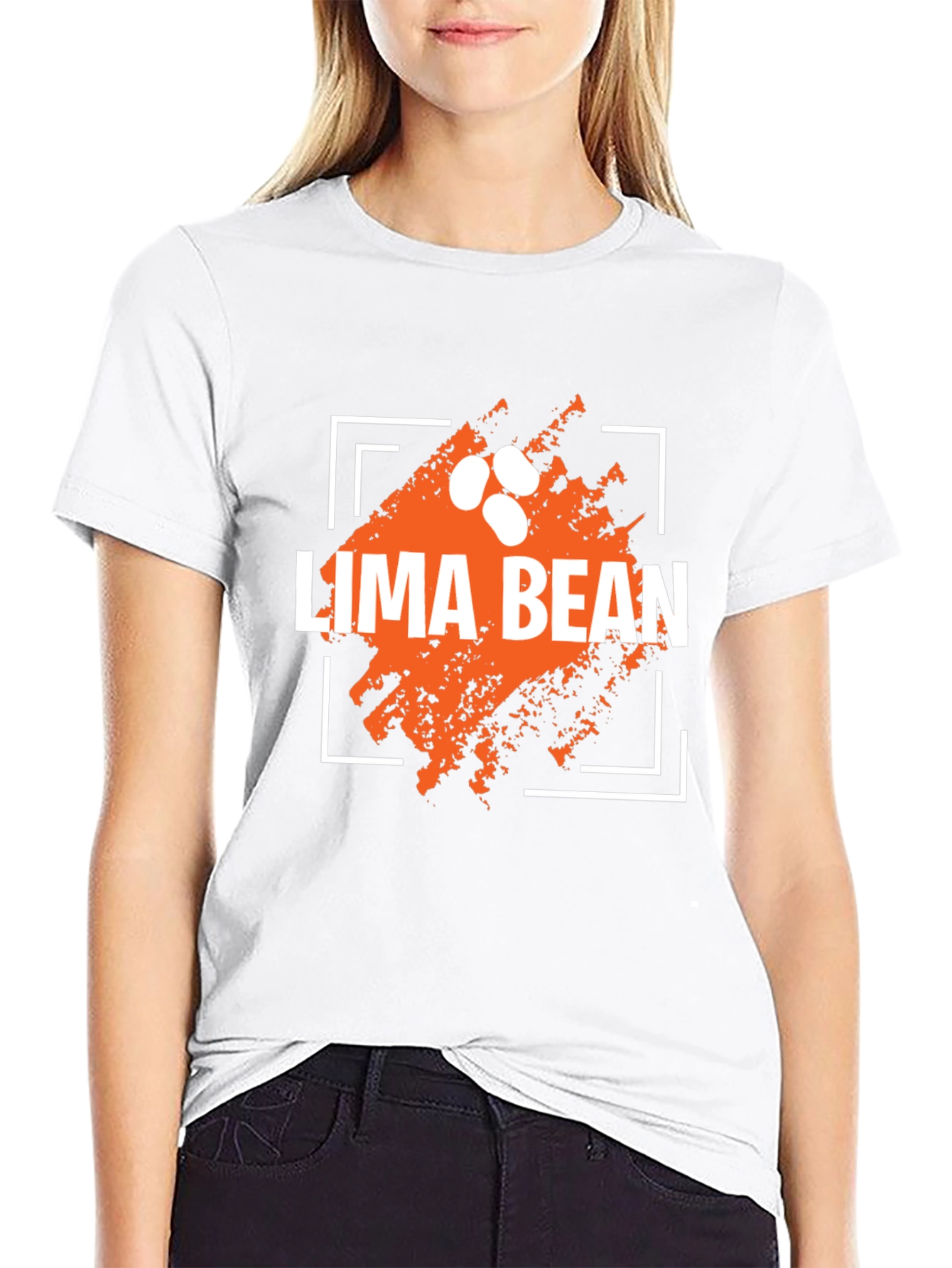 Lima Bean T-Shirt - Fun Food Graphic Tee - 9